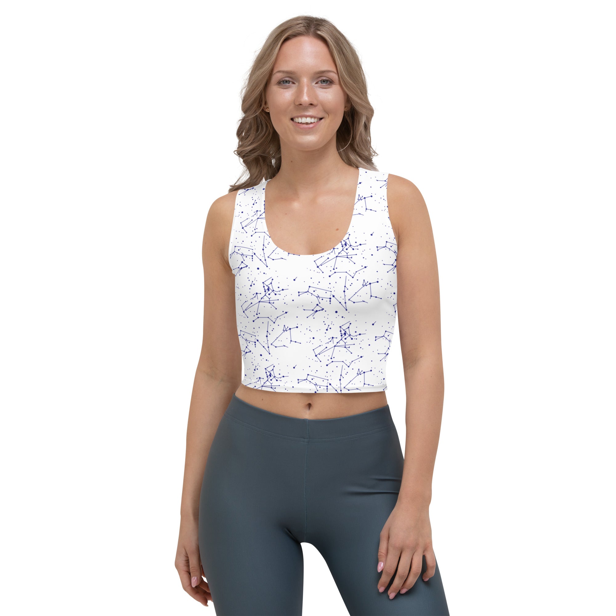 Zodiac - Crop Top (white)