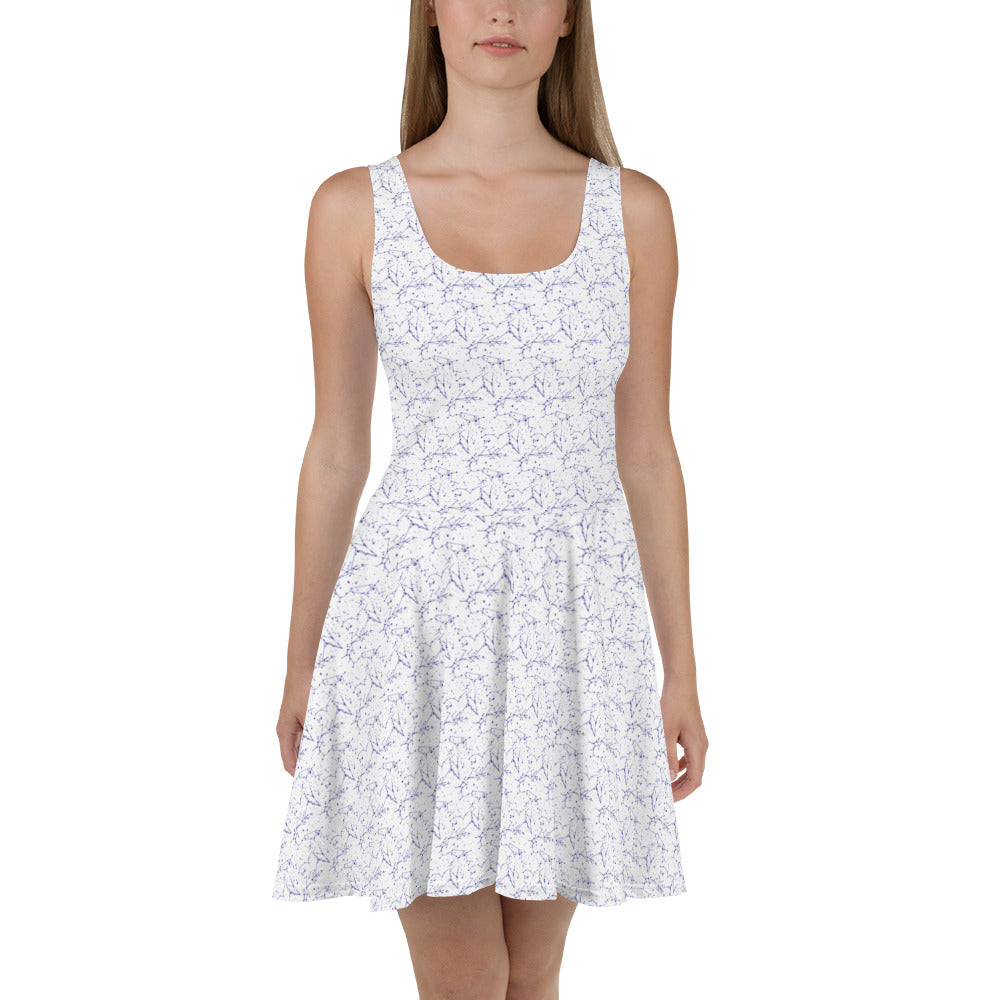 Zodiac - Skater Dress (white)