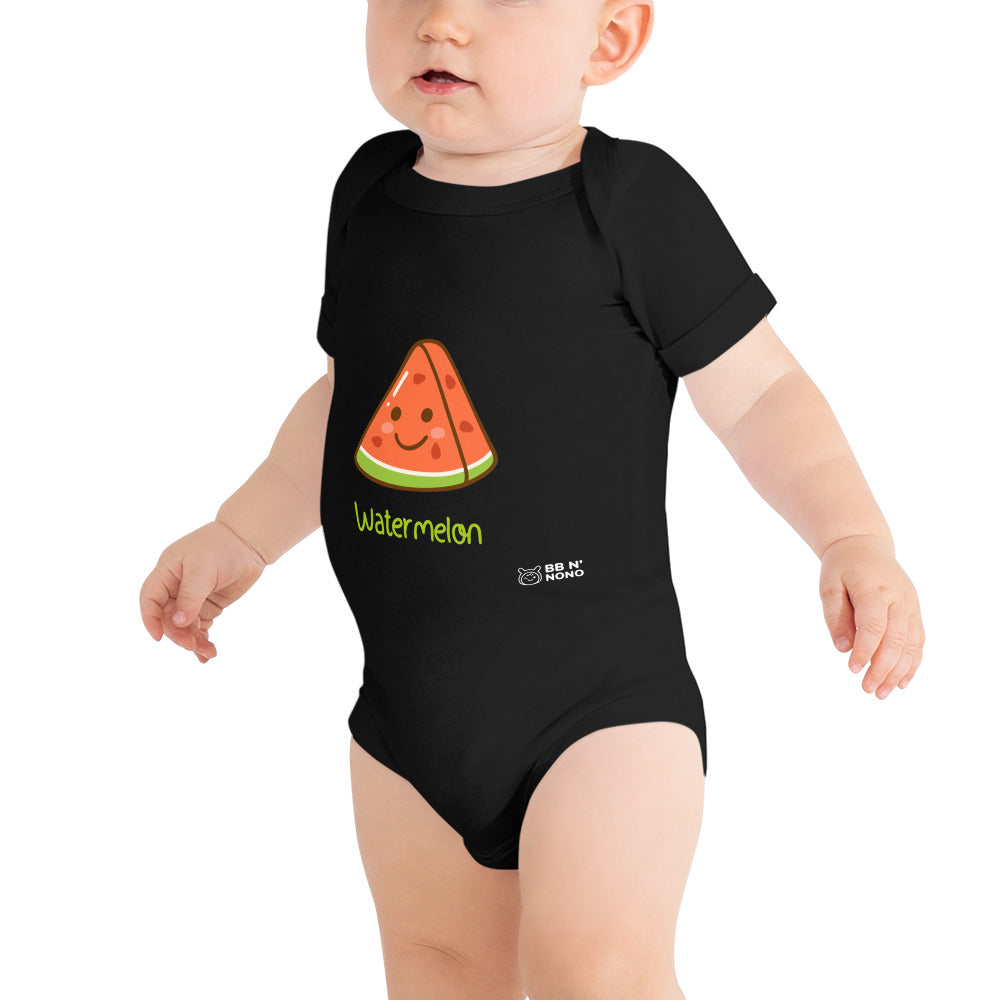 Watermelon - Baby short sleeve one piece