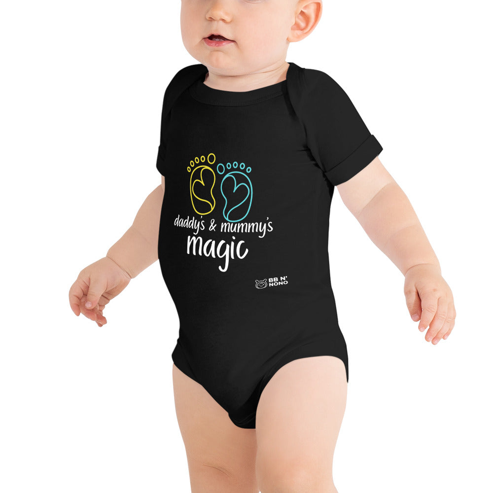 Daddy & Mummy's Magic - Baby short sleeve one piece