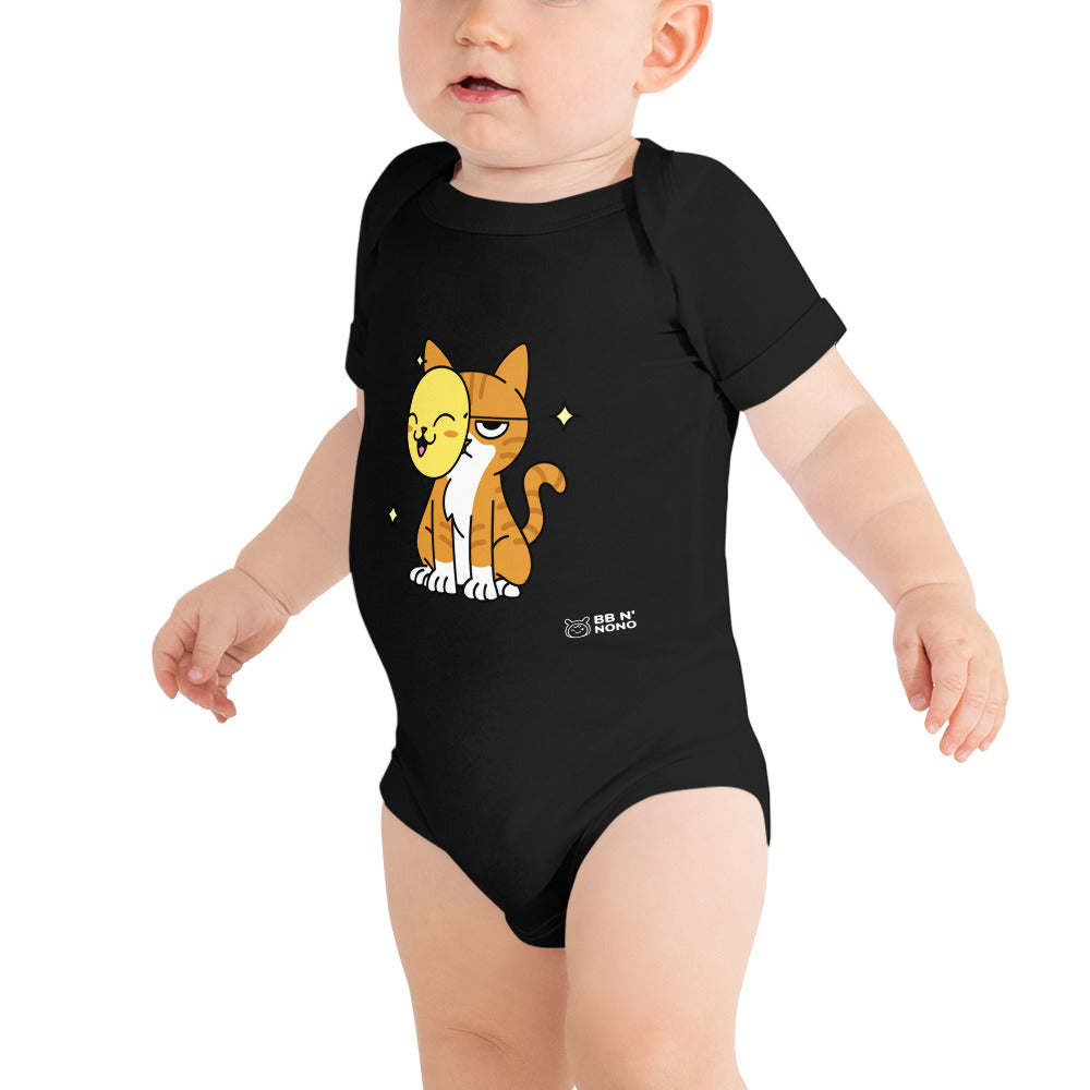 Meow at work - Baby short sleeve one piece