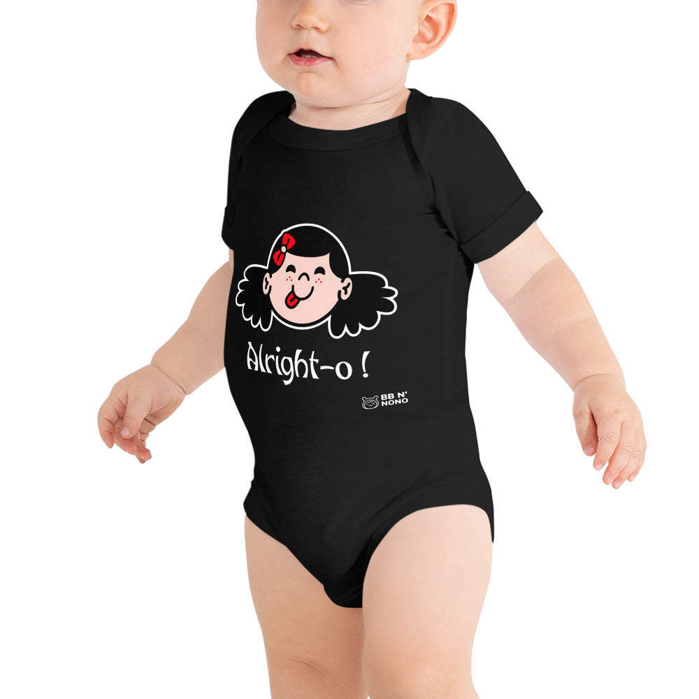 Alright-o! - Baby short sleeve one piece