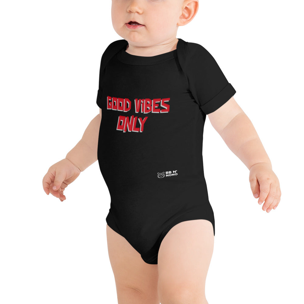 Good vibes only - Baby short sleeve one piece