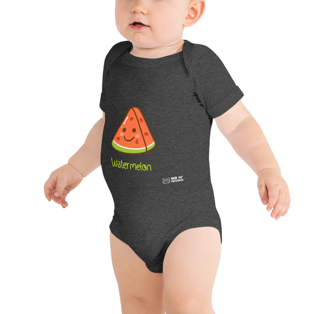 Watermelon - Baby short sleeve one piece