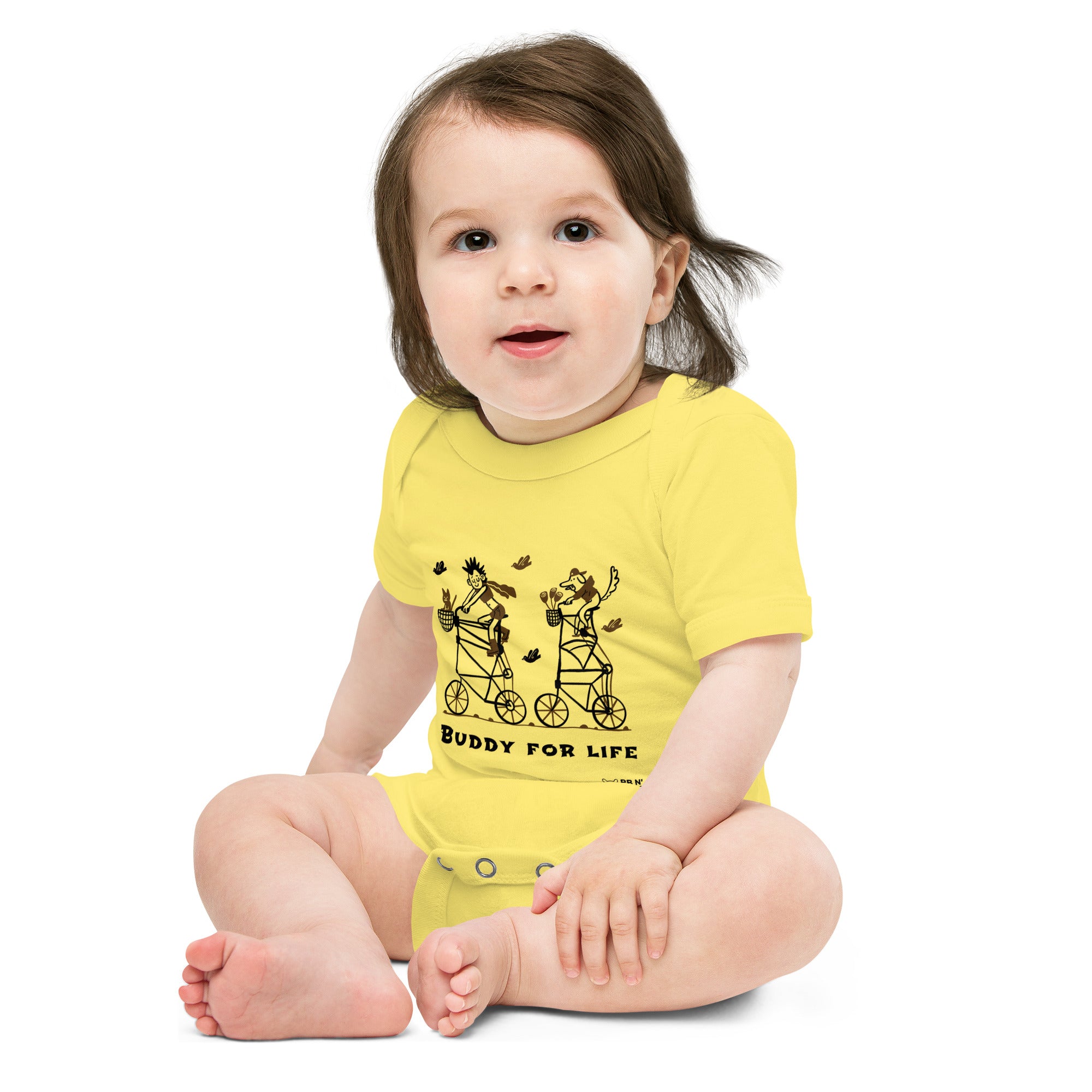 Buddy for life - Baby short sleeve one piece