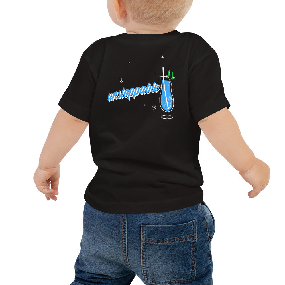 Unstoppable V - Baby Jersey Short Sleeve Tee (back print)