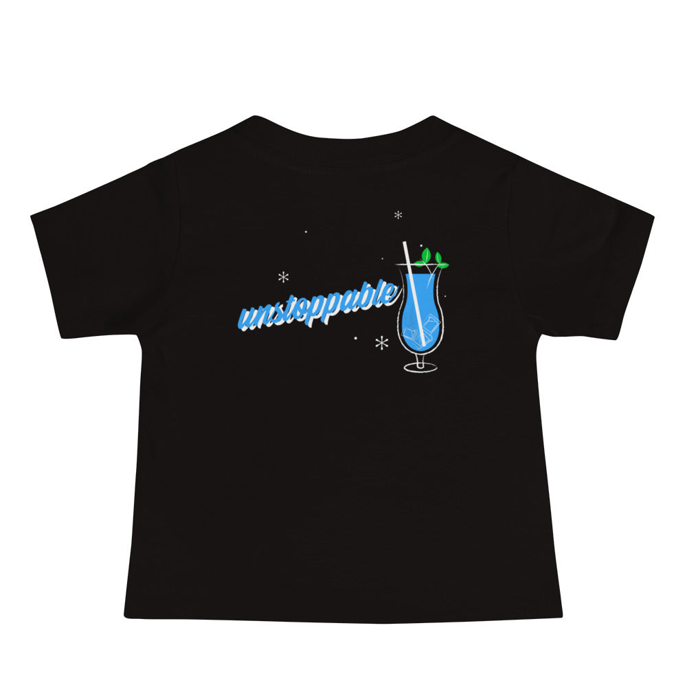 Unstoppable V - Baby Jersey Short Sleeve Tee (back print)