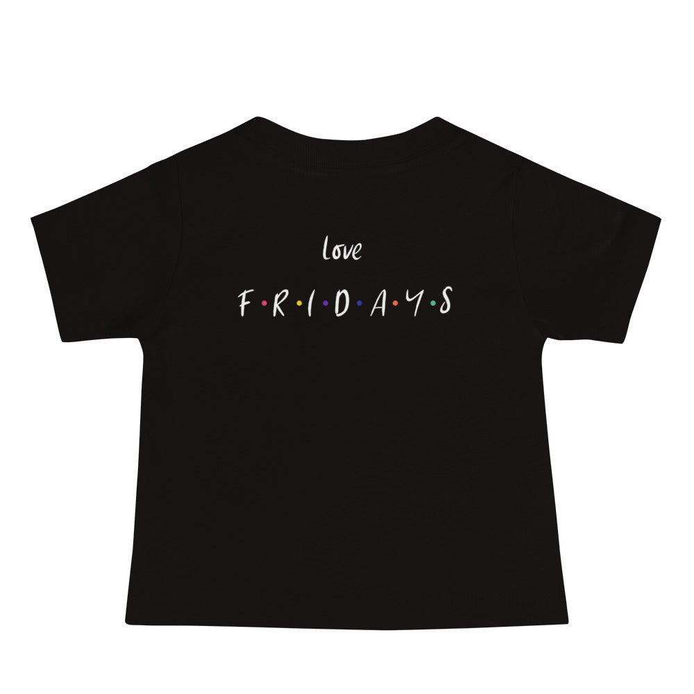 Love Fridays - Baby Jersey Short Sleeve Tee (back print)