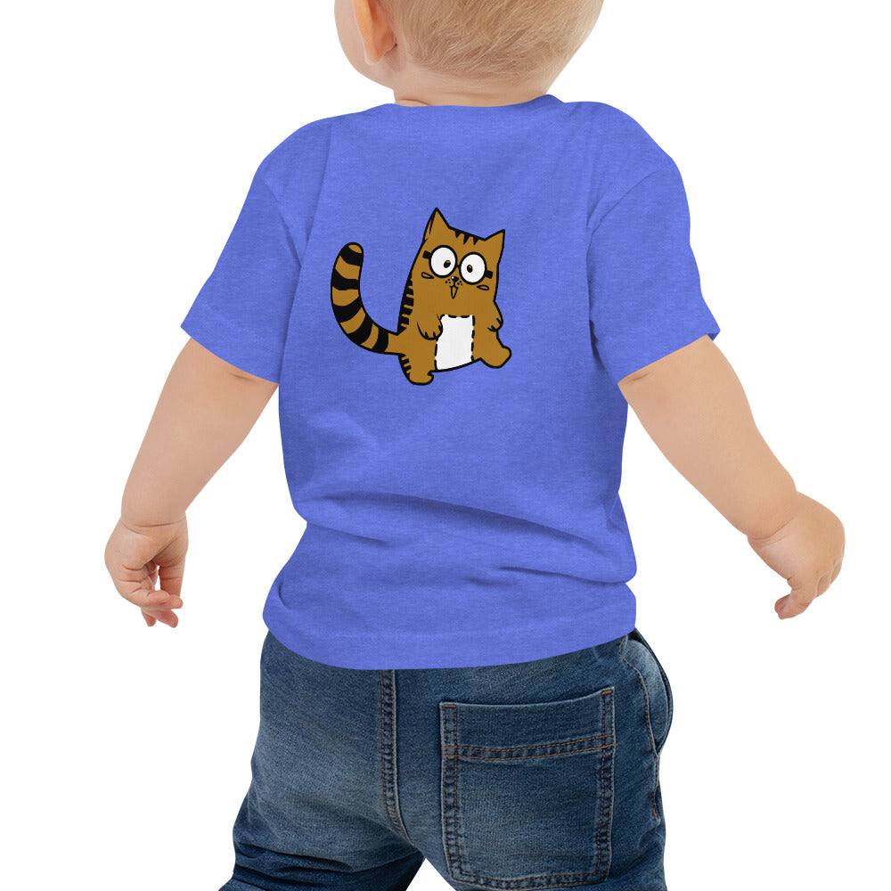 Meow V5 - Baby Jersey Short Sleeve Tee (back print)