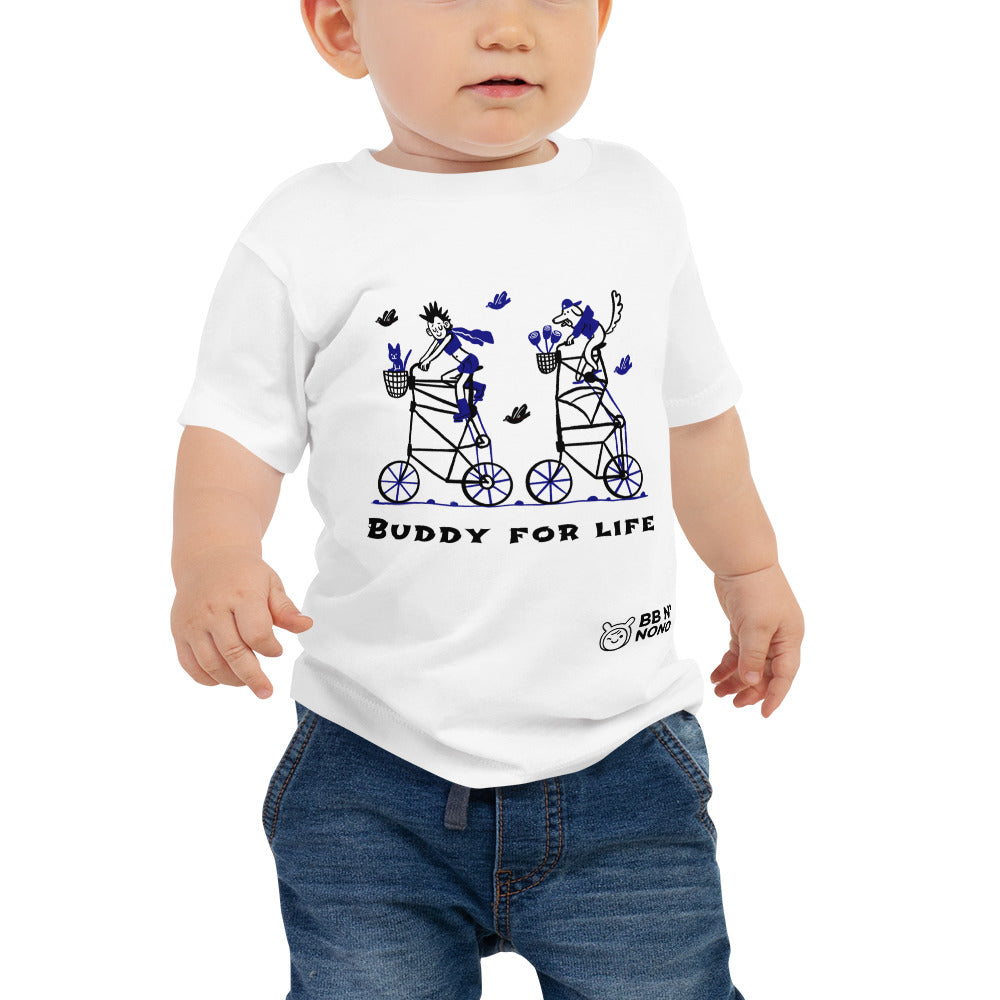 Buddy for life - Baby Jersey Short Sleeve Tee