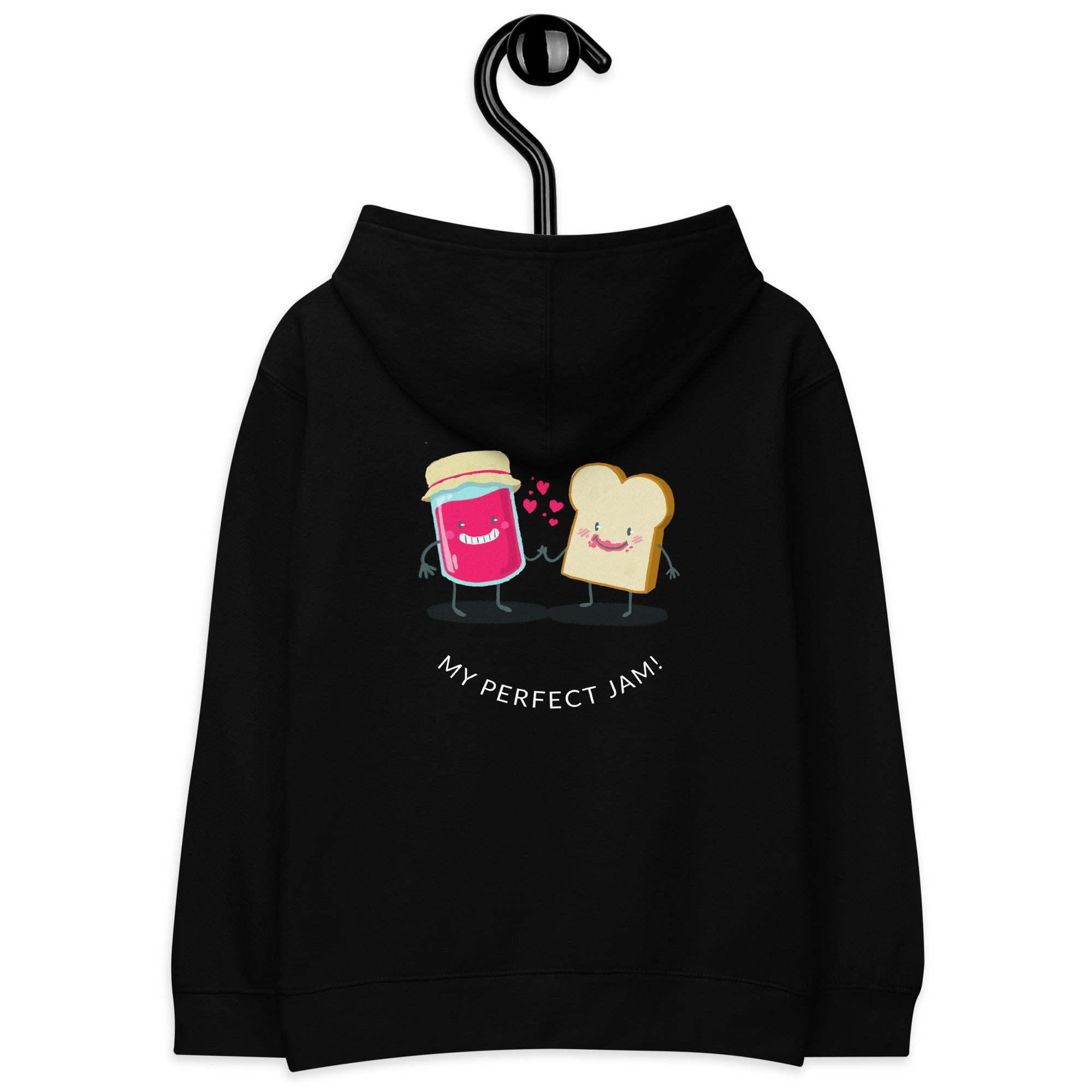 You are my perfect jam - Kids fleece hoodie (back print)