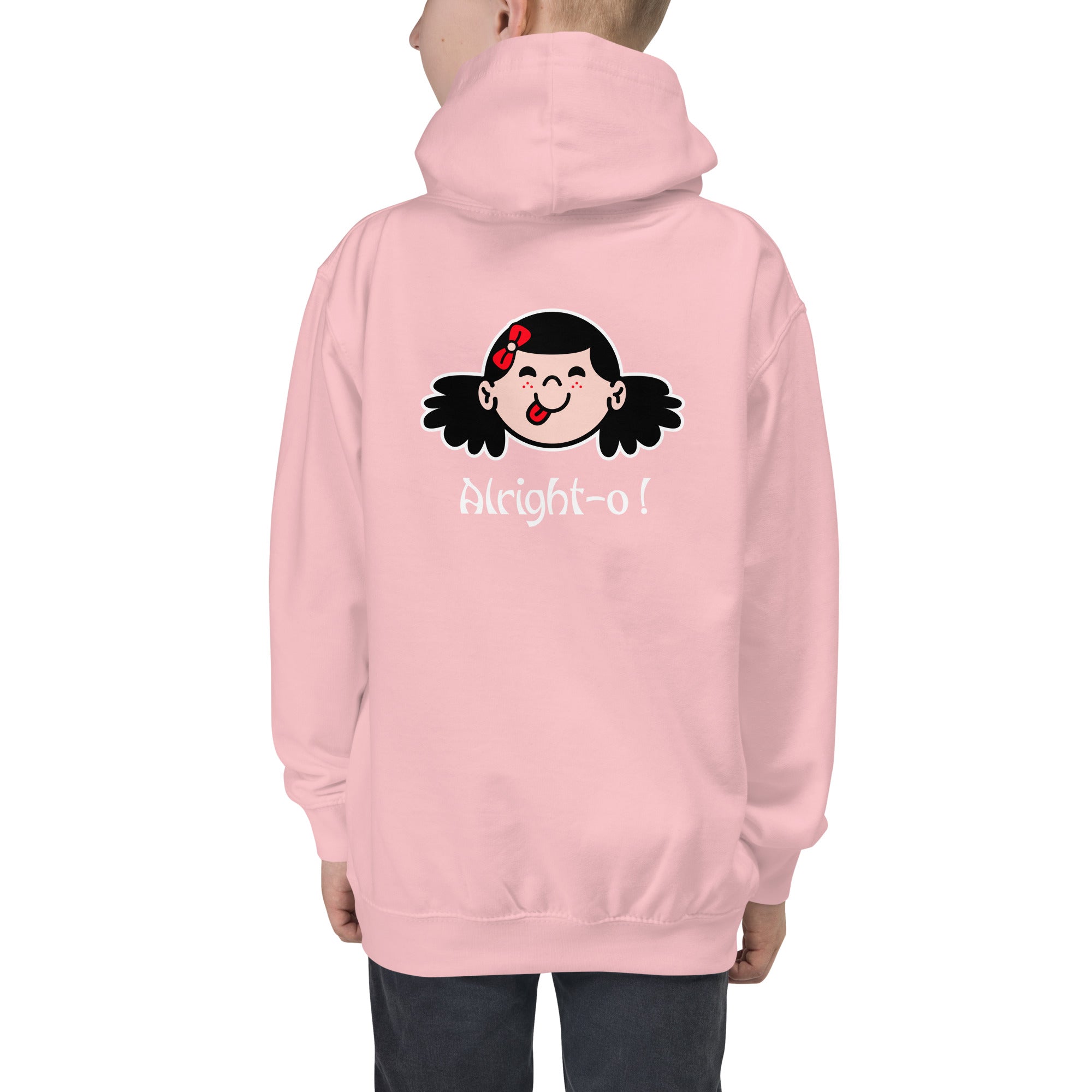 Alright-o! - Kids Hoodie (back print)