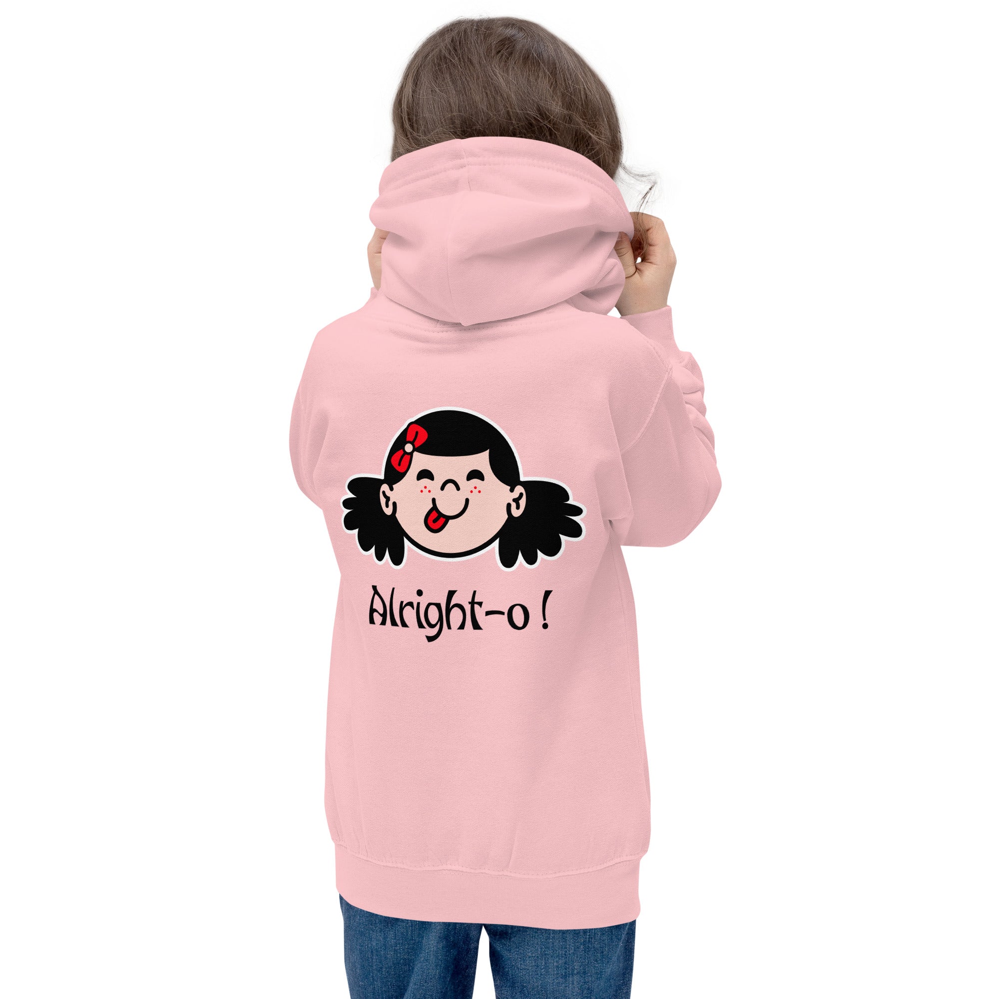 Alright-o! - Kids Hoodie (back print)