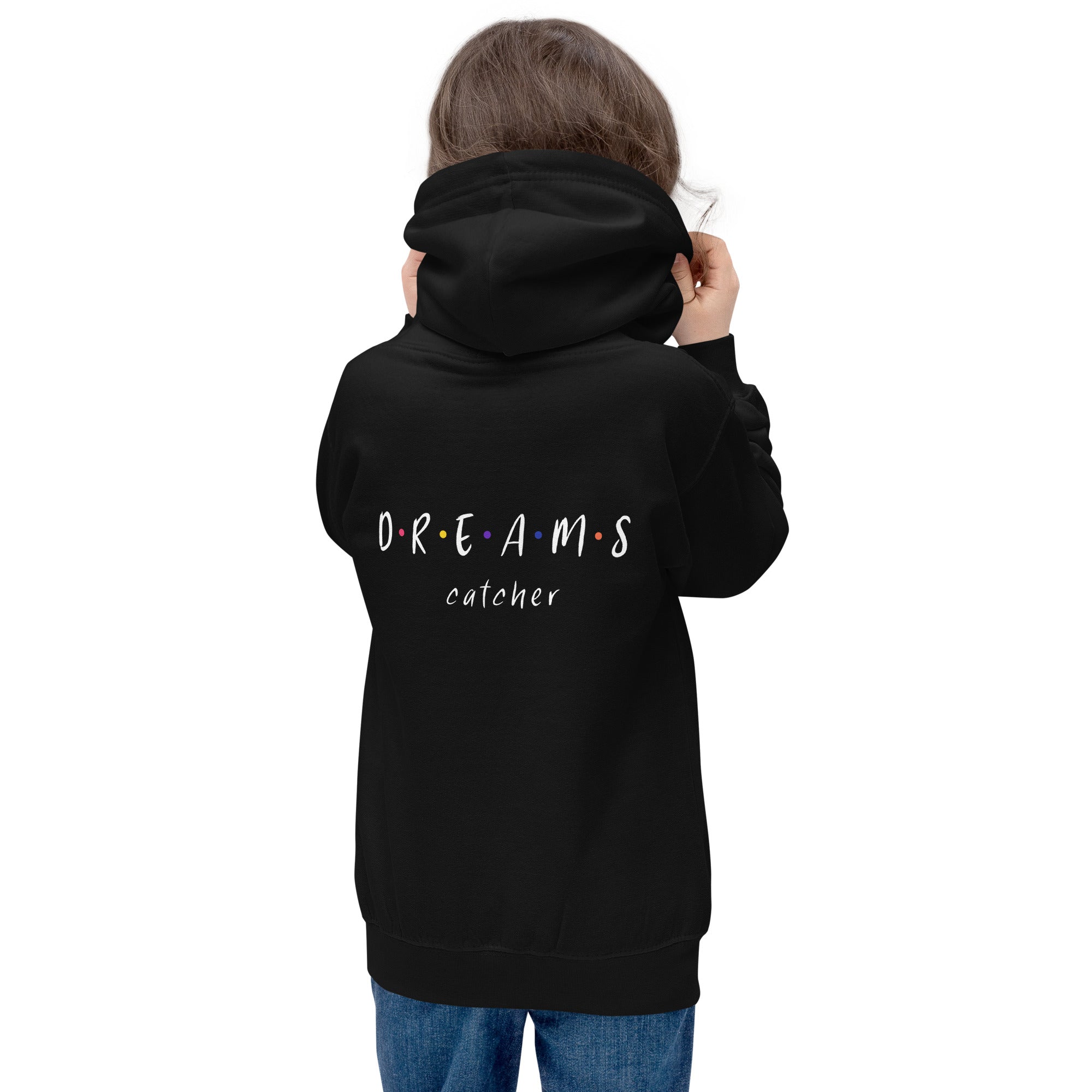 Dreams catcher - Kids Hoodie (back print)