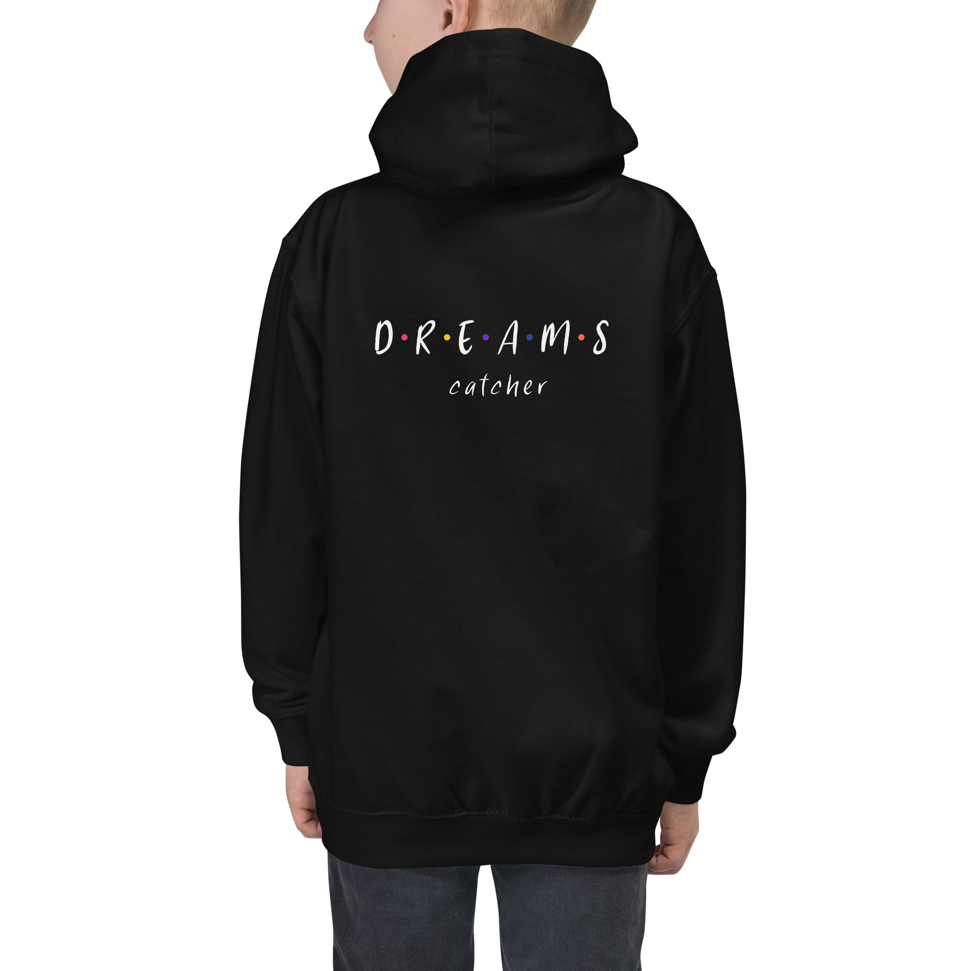 Dreams catcher - Kids Hoodie (back print)
