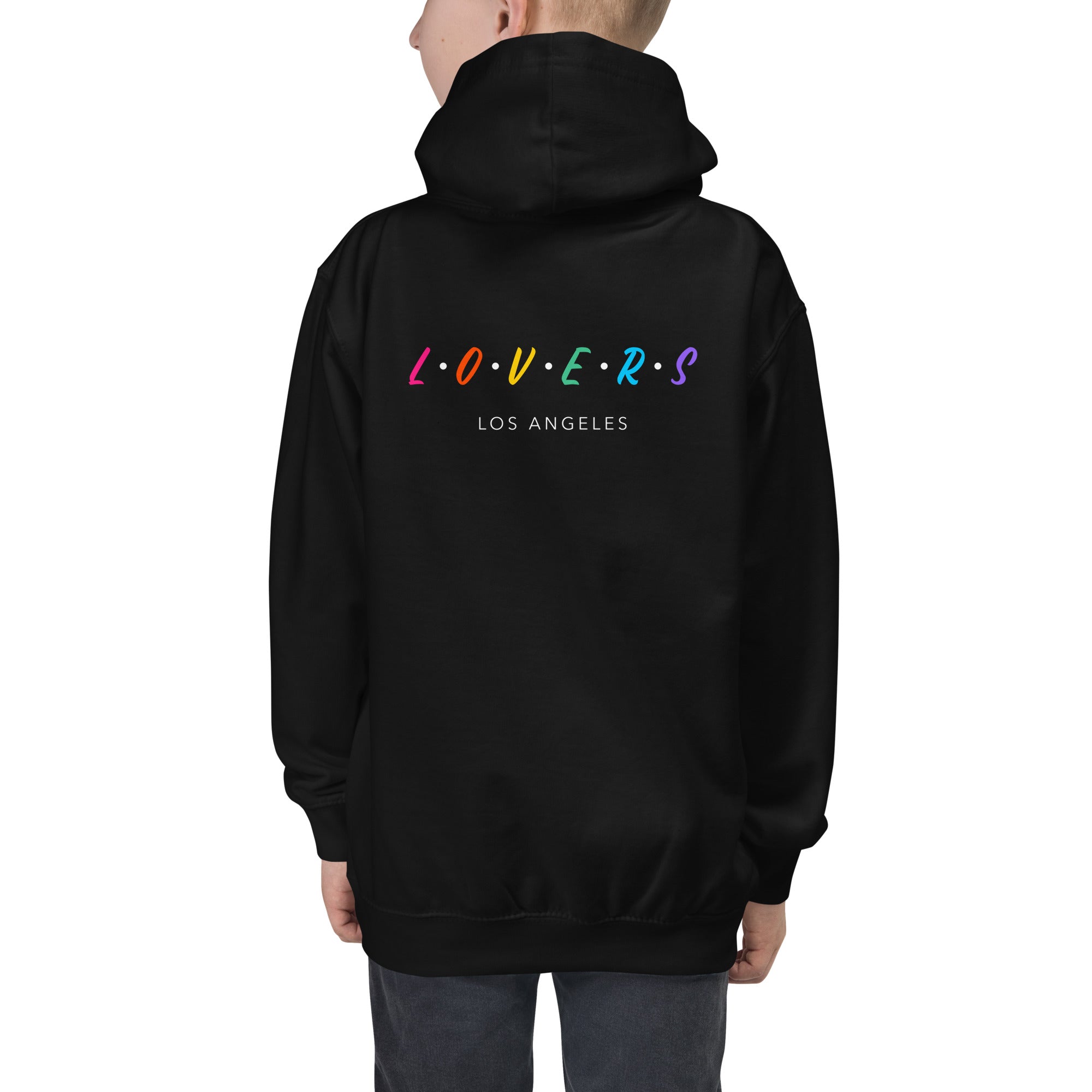 Lovers - Los Angeles - Kids Hoodie (back print)