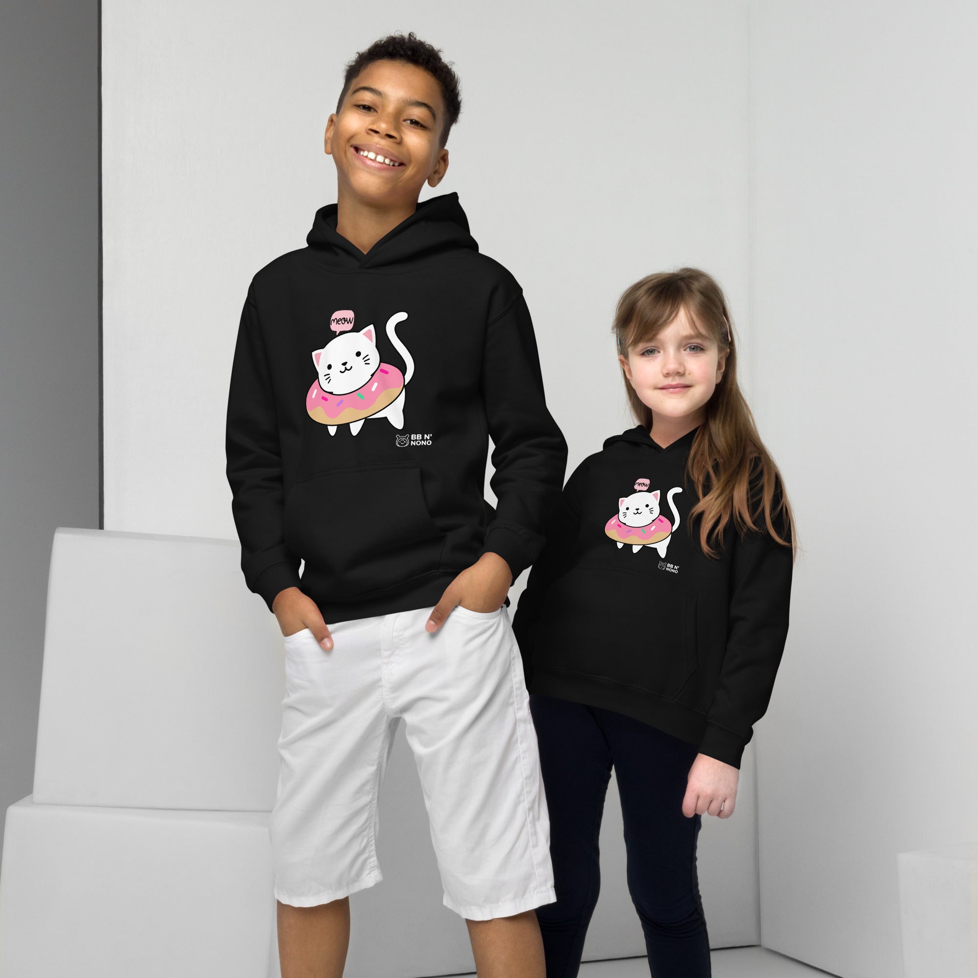 Meow V2 - Kids Hoodie