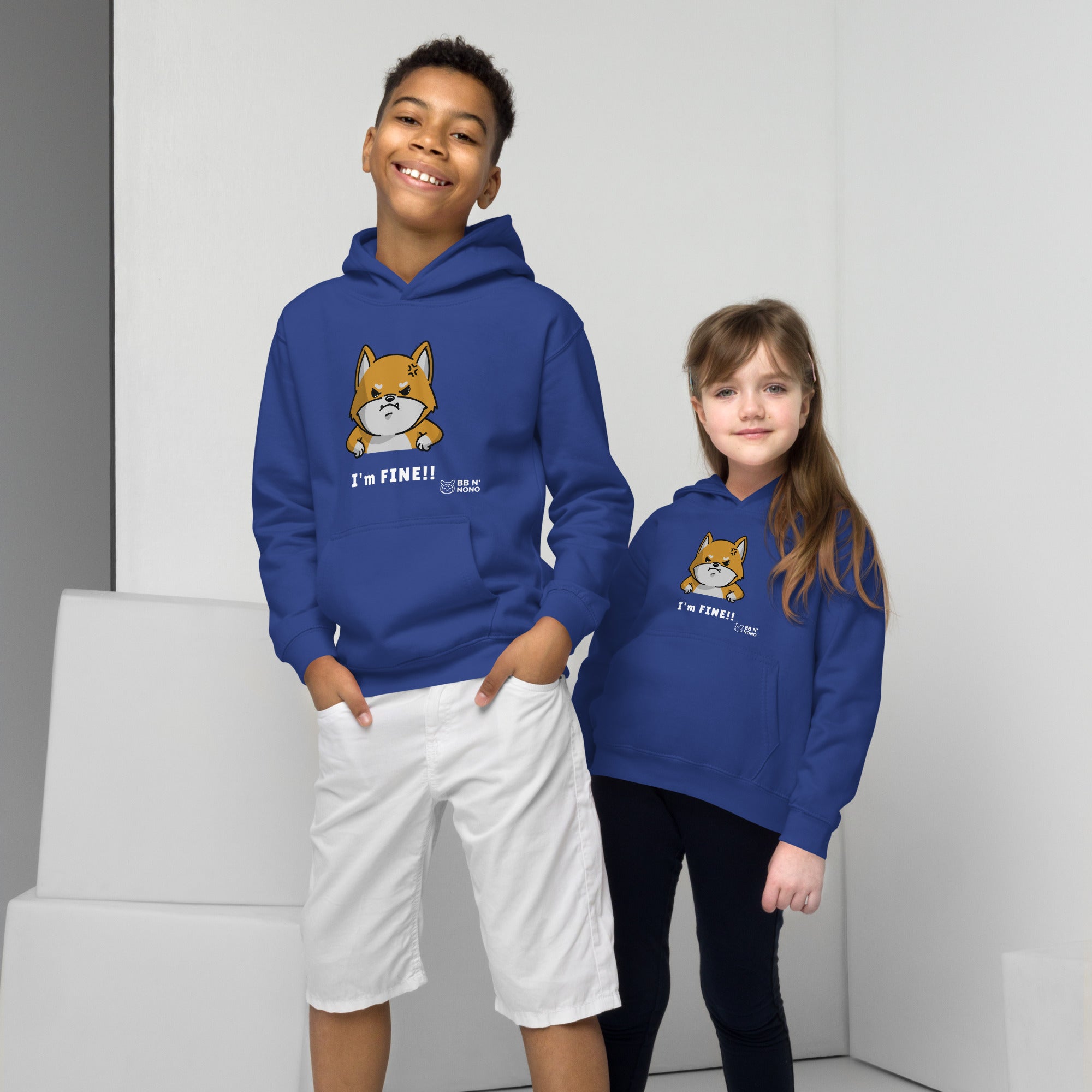 I'm fine - Kids Hoodie