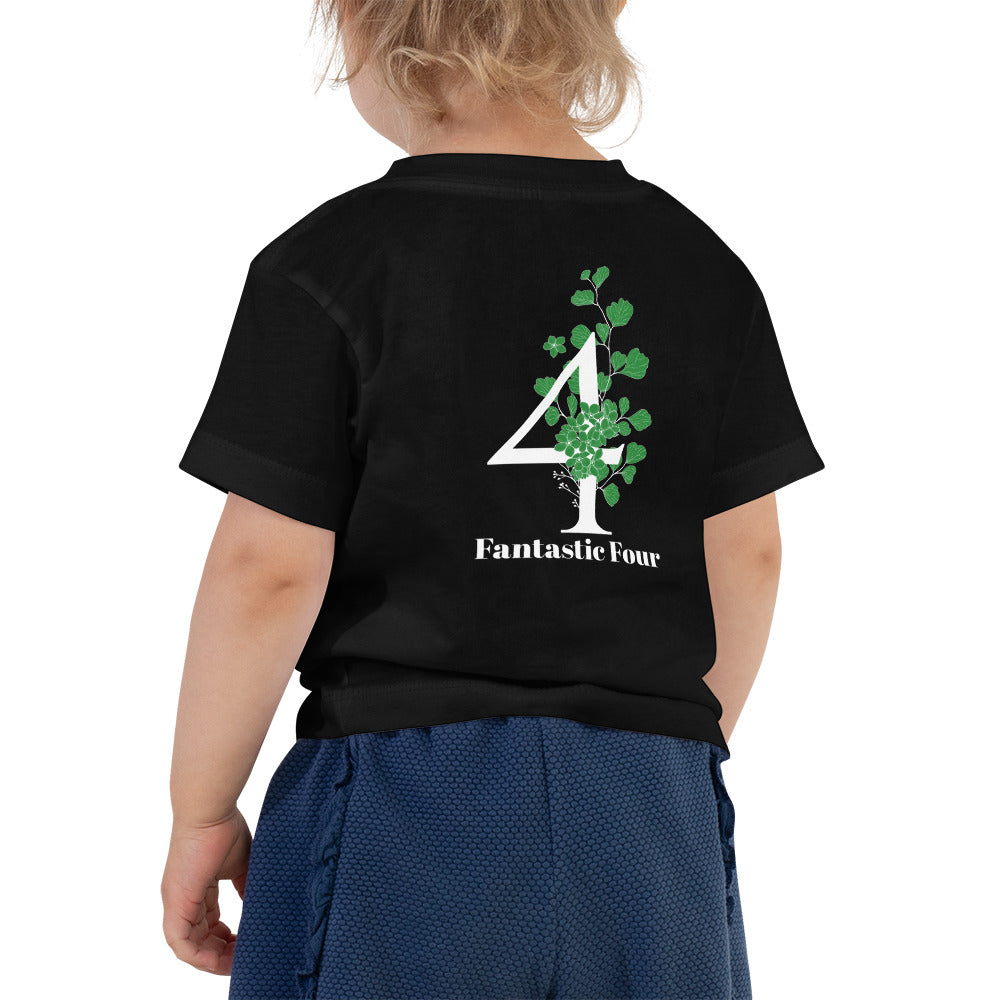 Fantastic Four - Toddler Short Sleeve Tee (back print)