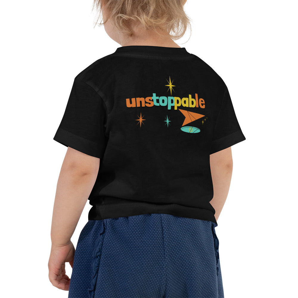 Unstoppable - Toddler Short Sleeve Tee (back print)