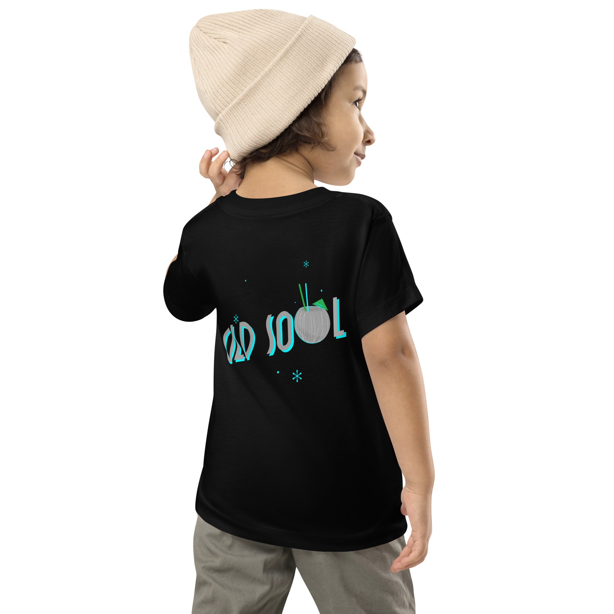 Old Soul - Toddler Short Sleeve Tee (back print)
