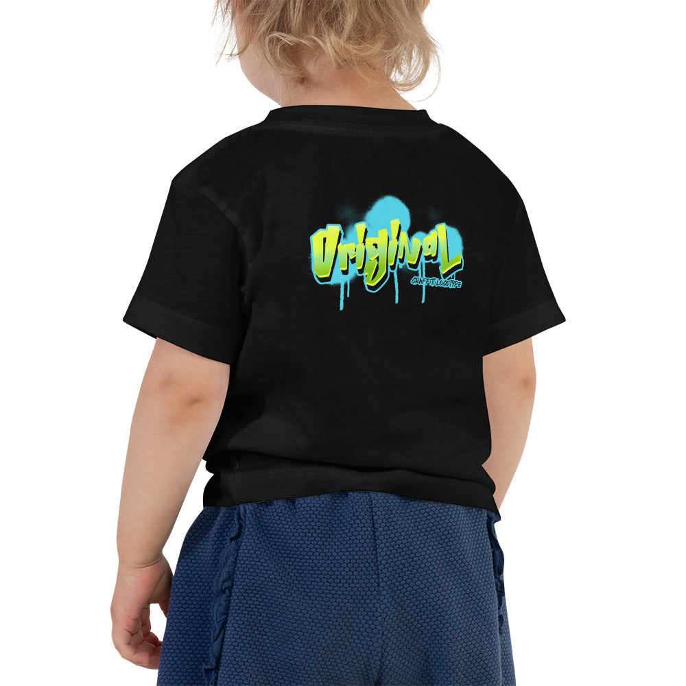 Original made with love - Toddler Short Sleeve Tee (back print)
