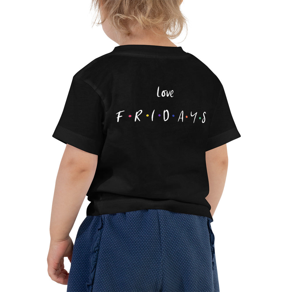 Love Fridays - Toddler Short Sleeve Tee (back print)