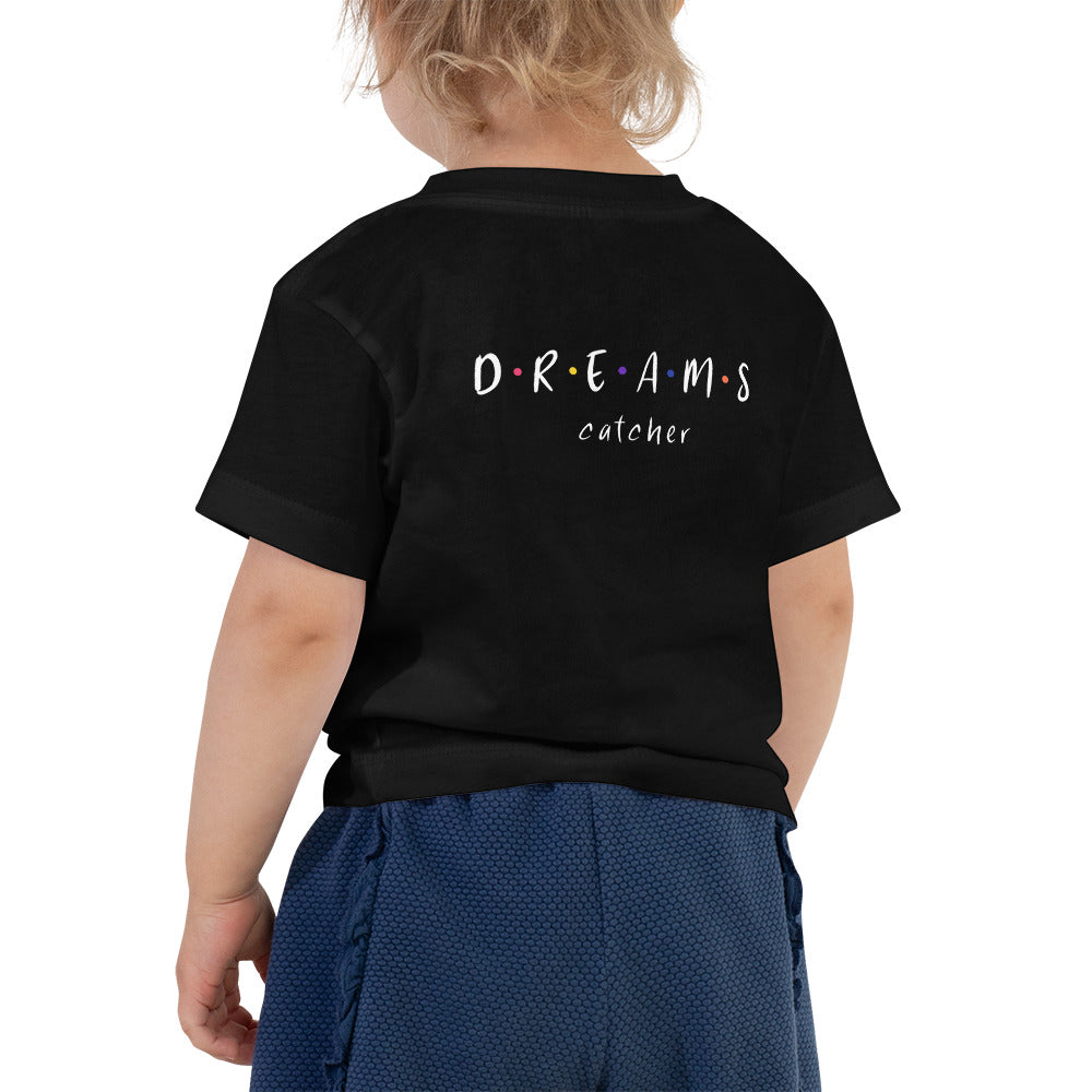 Dreams catcher - Toddler Short Sleeve Tee (back print)