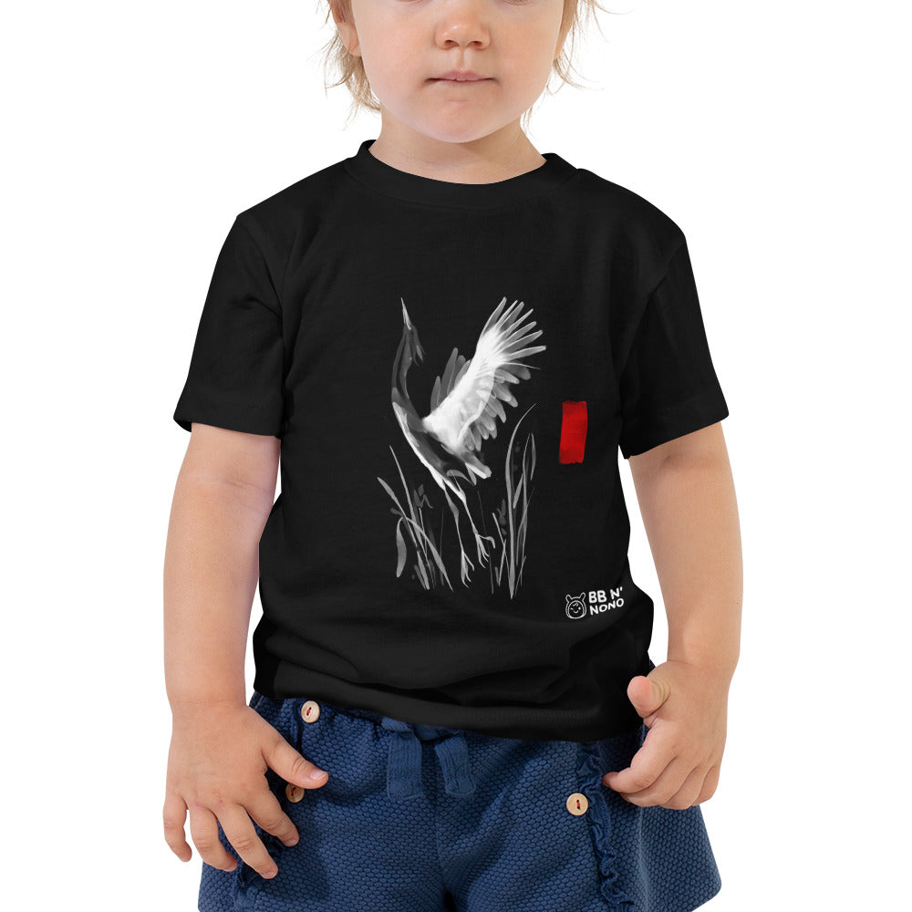 Sumi-e style - Toddler Short Sleeve Tee