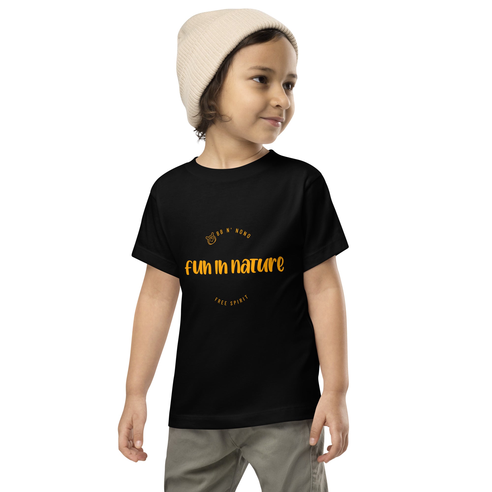 Fun in nature with logo - Toddler Short Sleeve Tee