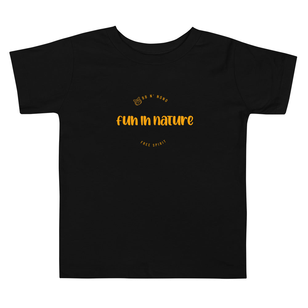 Fun in nature with logo - Toddler Short Sleeve Tee