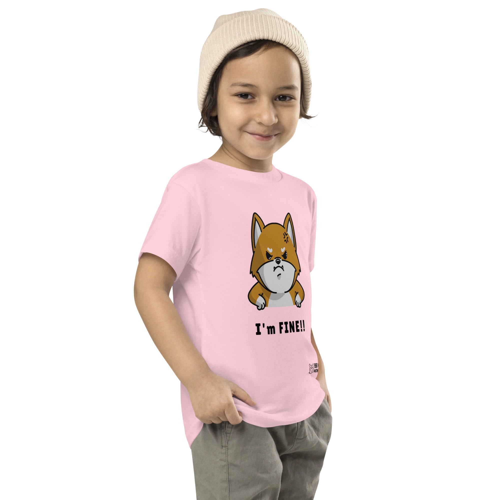 I'm fine - Toddler Short Sleeve Tee