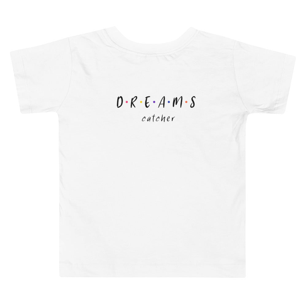Dreams catcher - Toddler Short Sleeve Tee (back print)