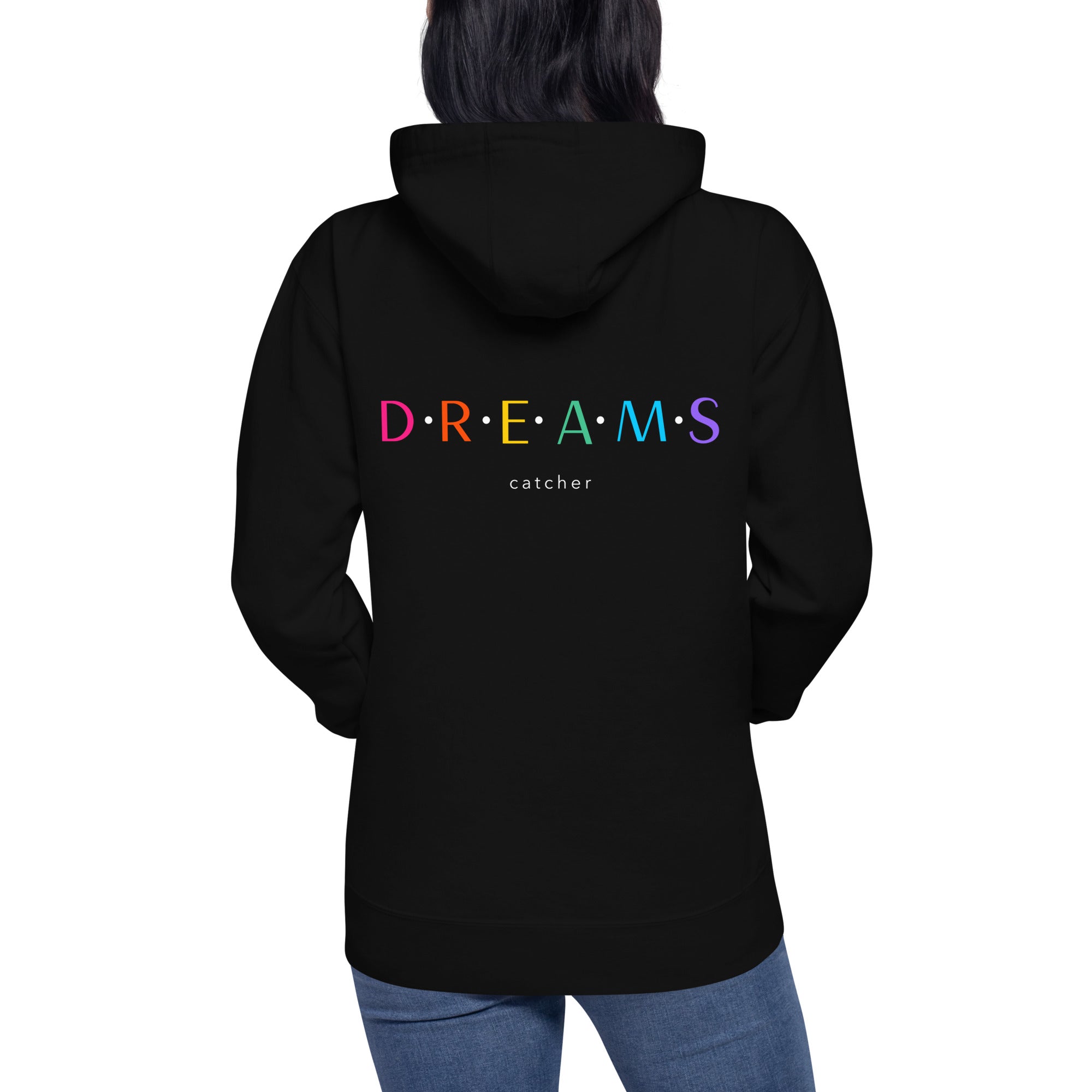 Dreams catcher V - Unisex Hoodie (back print)