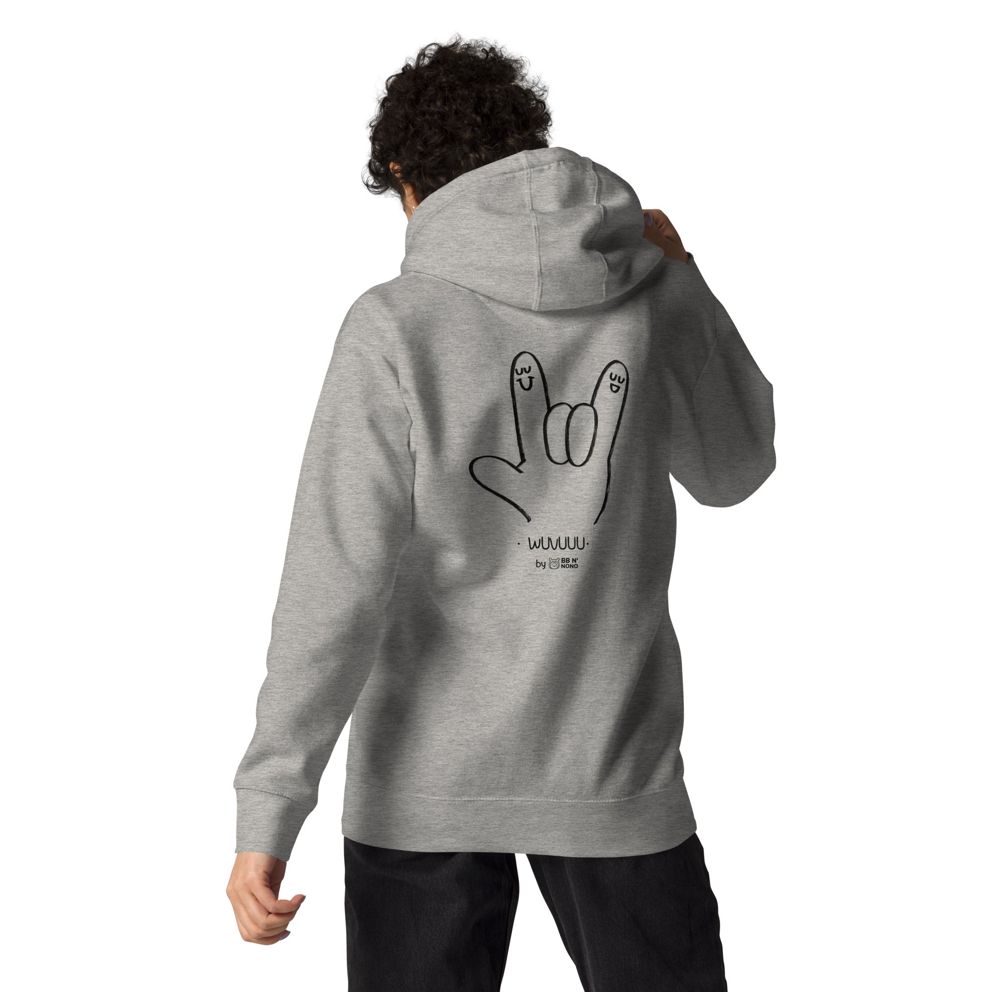 Wuvuuu - Unisex Hoodie (back print)