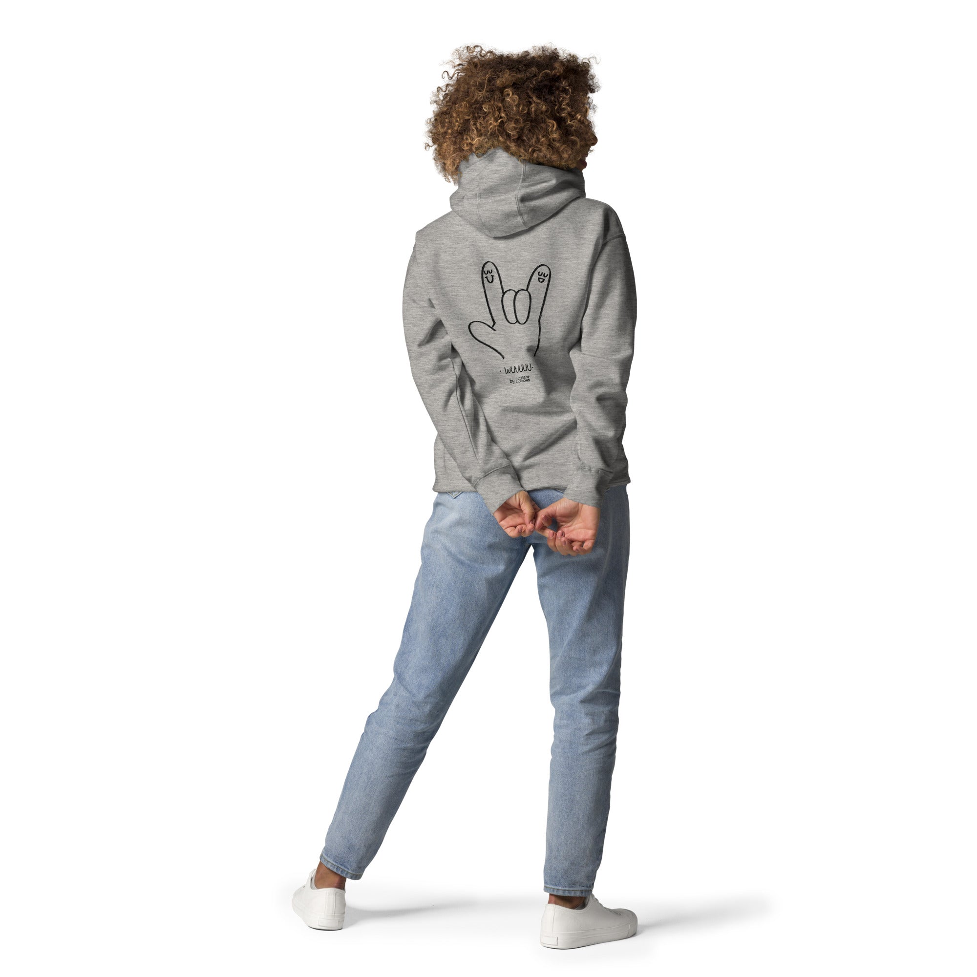Wuvuuu - Unisex Hoodie (back print)