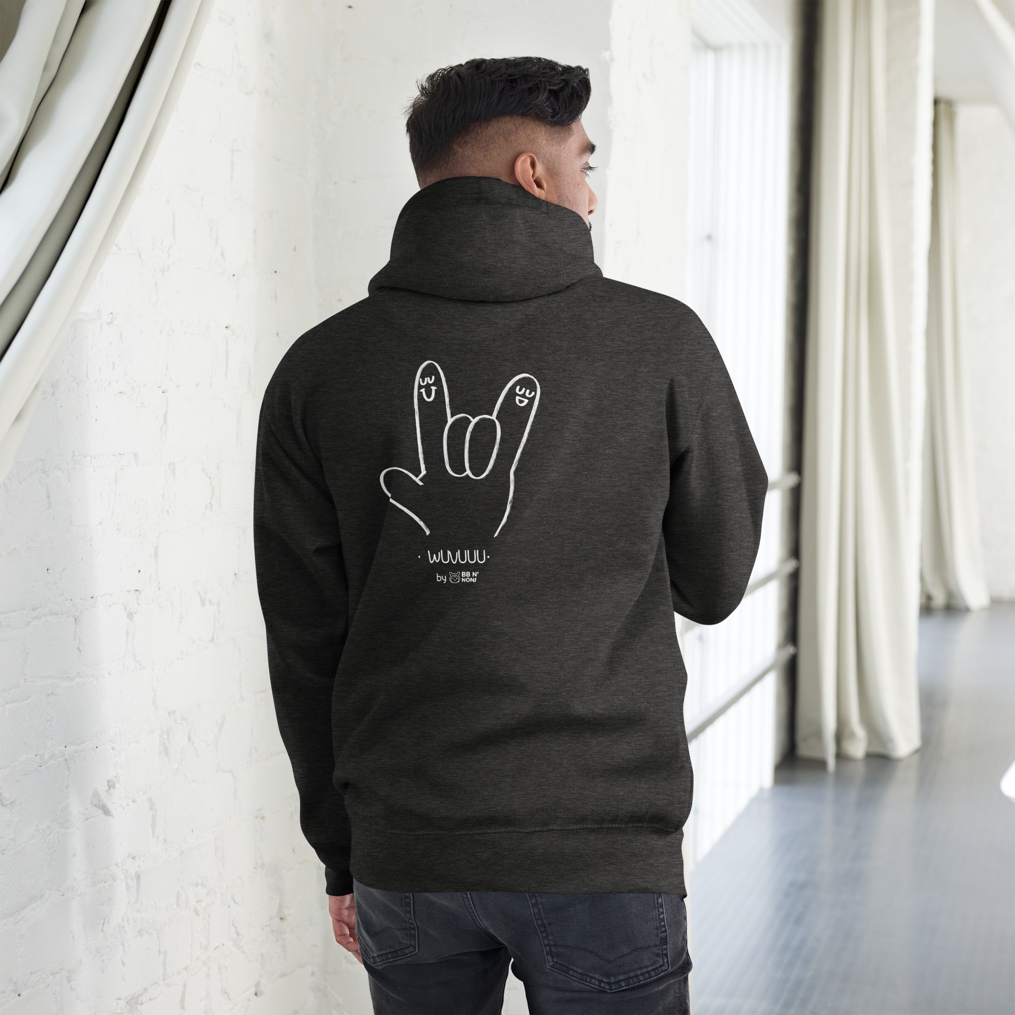 Wuvuuu - Unisex Hoodie (back print)