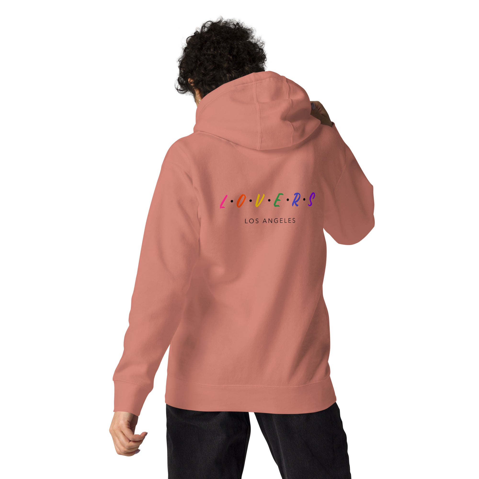 Lovers - Los Angeles - Unisex Hoodie (back print)