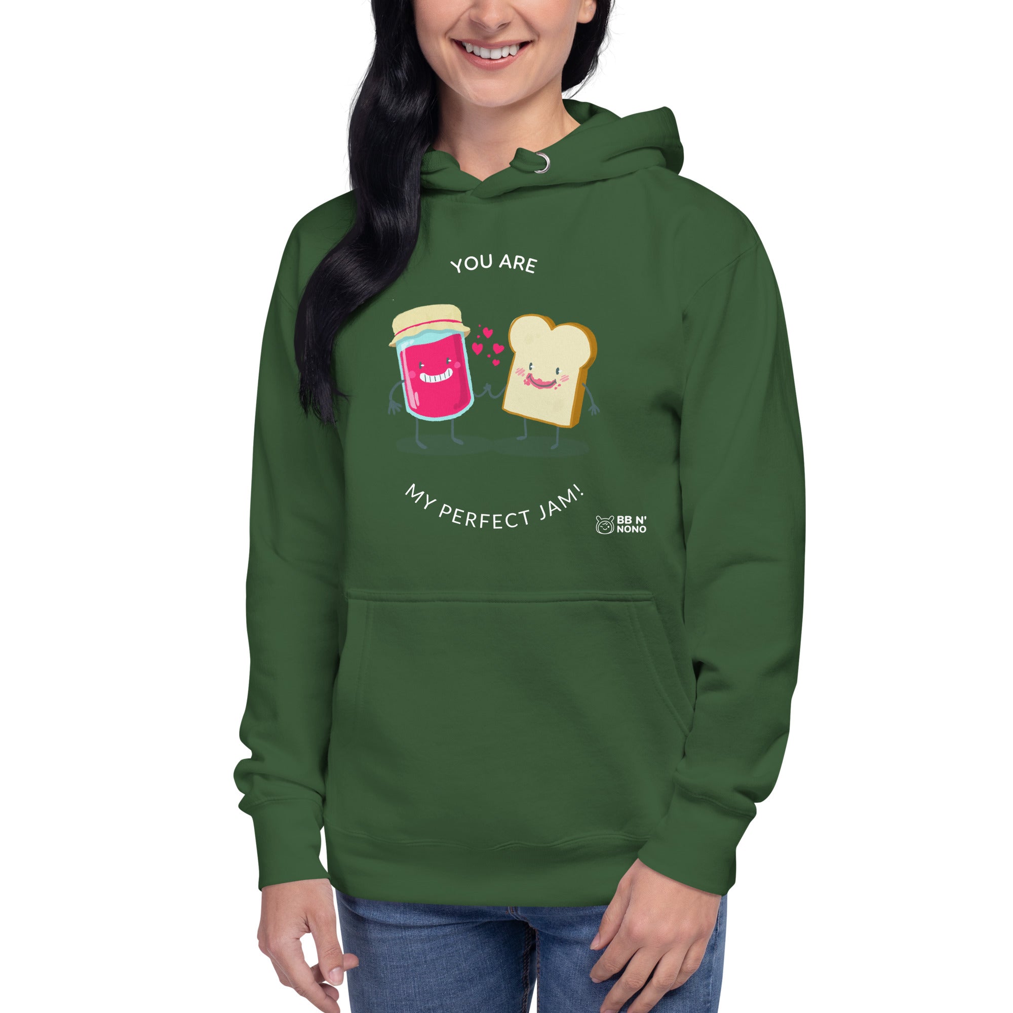 You are my perfect jam - Unisex Hoodie (back print)