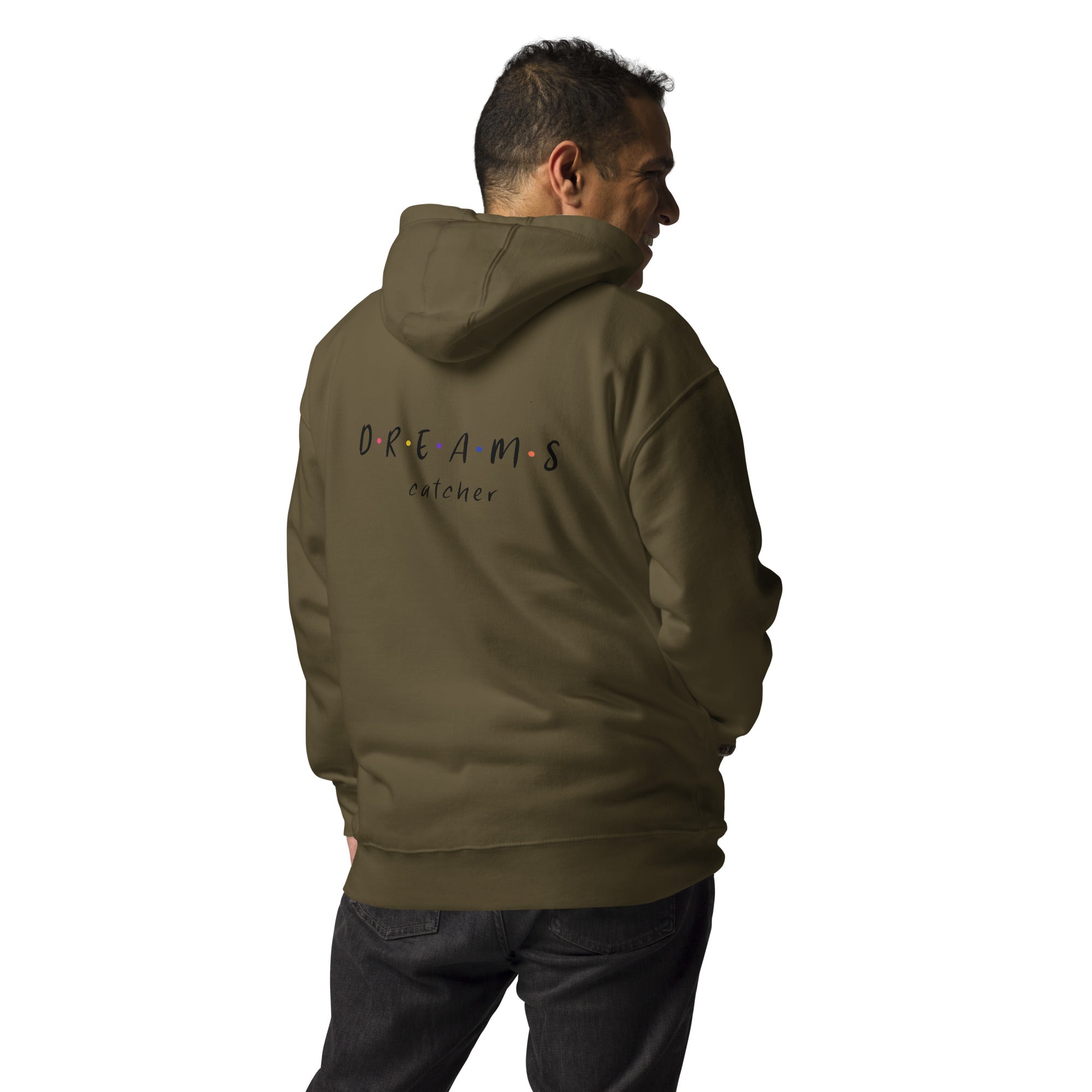 Dreams catcher - Unisex Hoodie (back print)