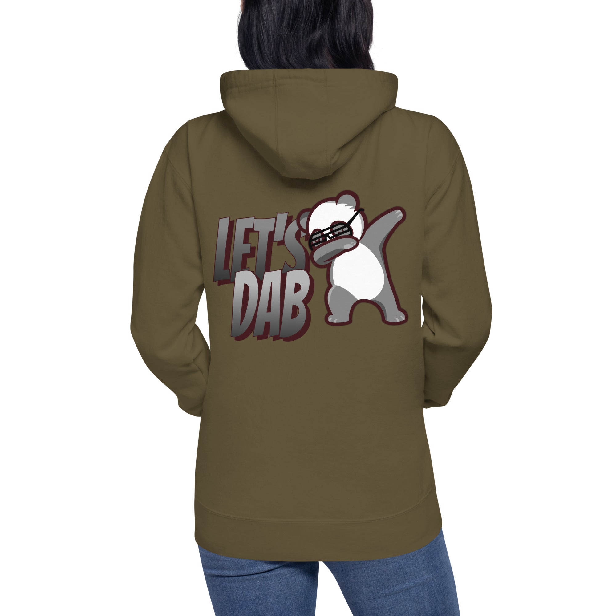 Let's dab - Unisex Hoodie (back print)