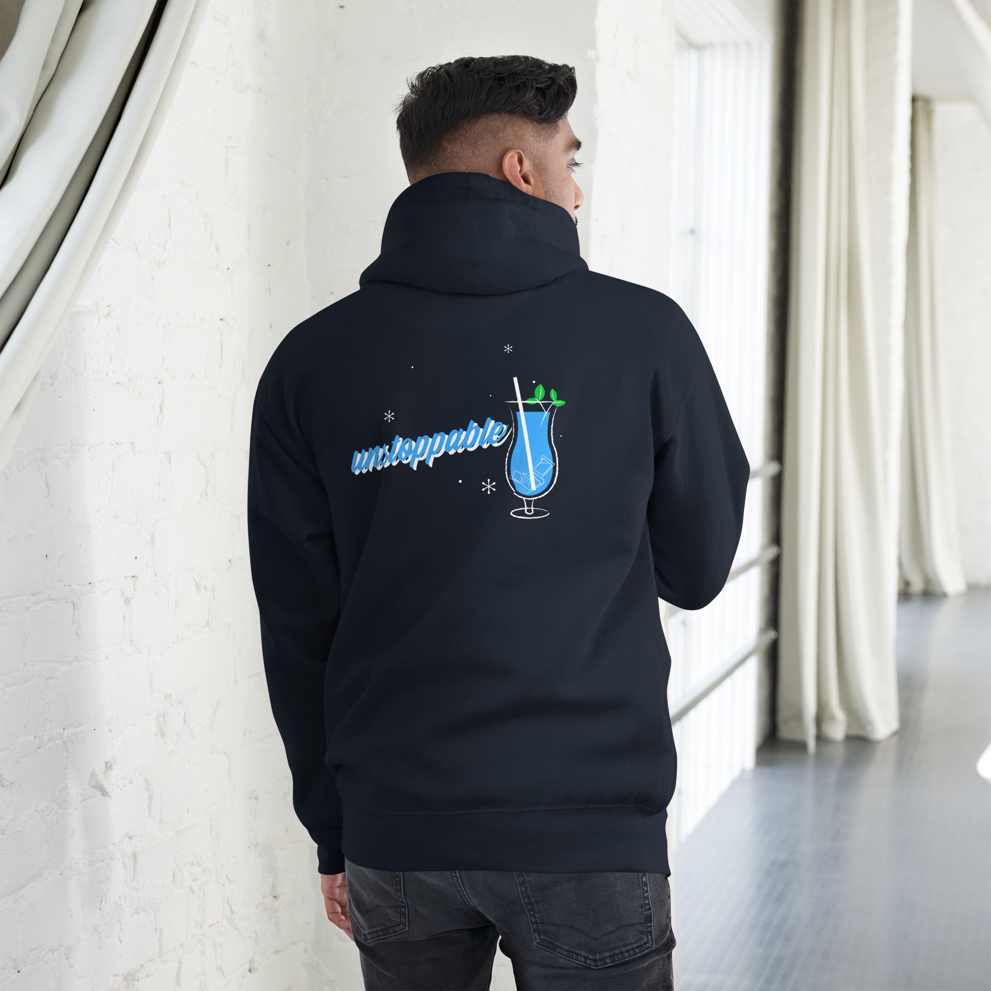 Unstoppable V - Unisex Hoodie (back print)