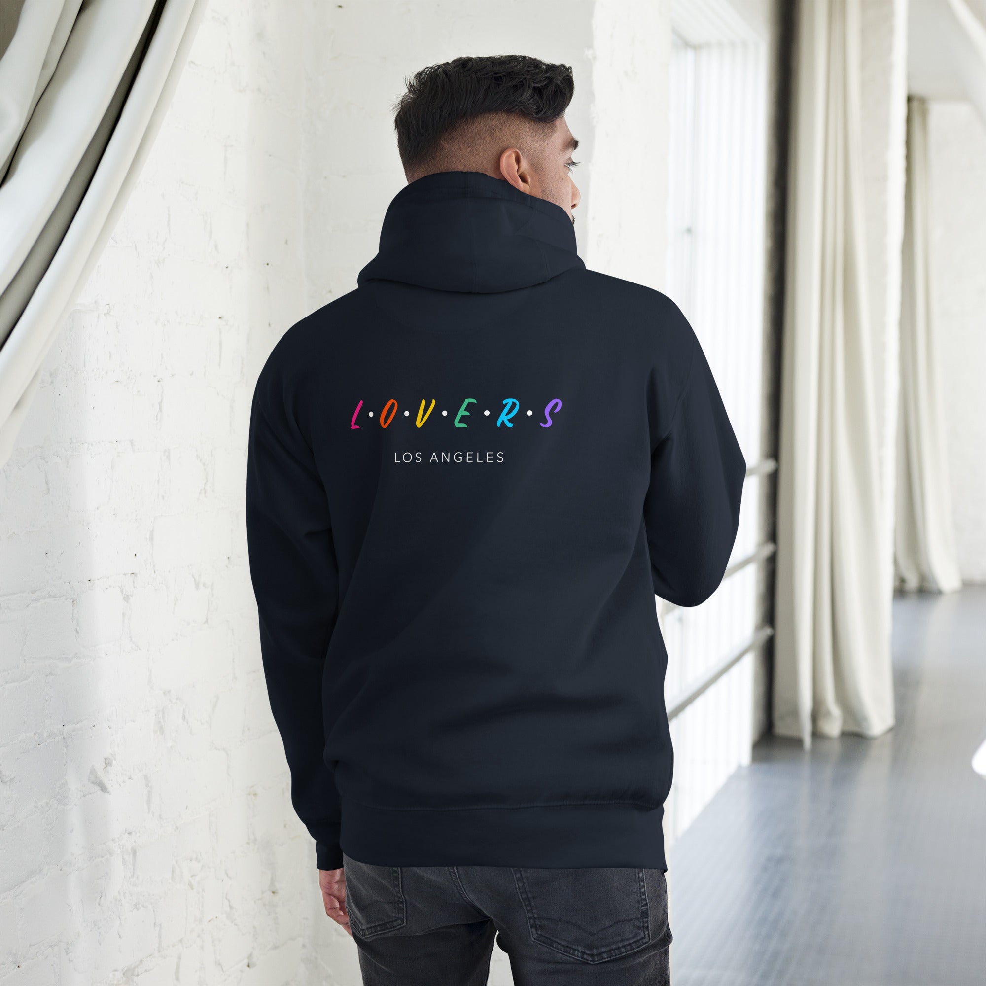 Lovers - Los Angeles - Unisex Hoodie (back print)