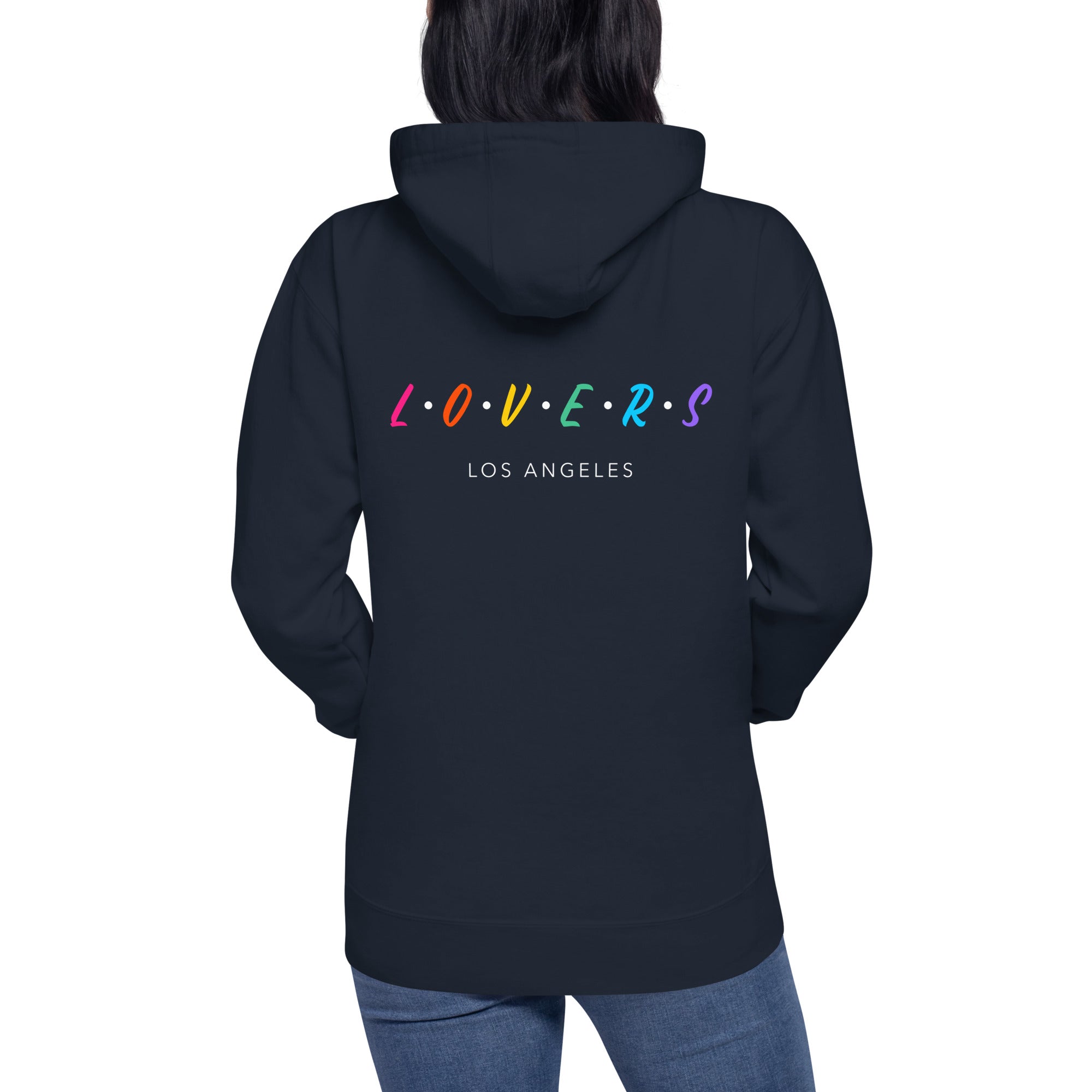Lovers - Los Angeles - Unisex Hoodie (back print)