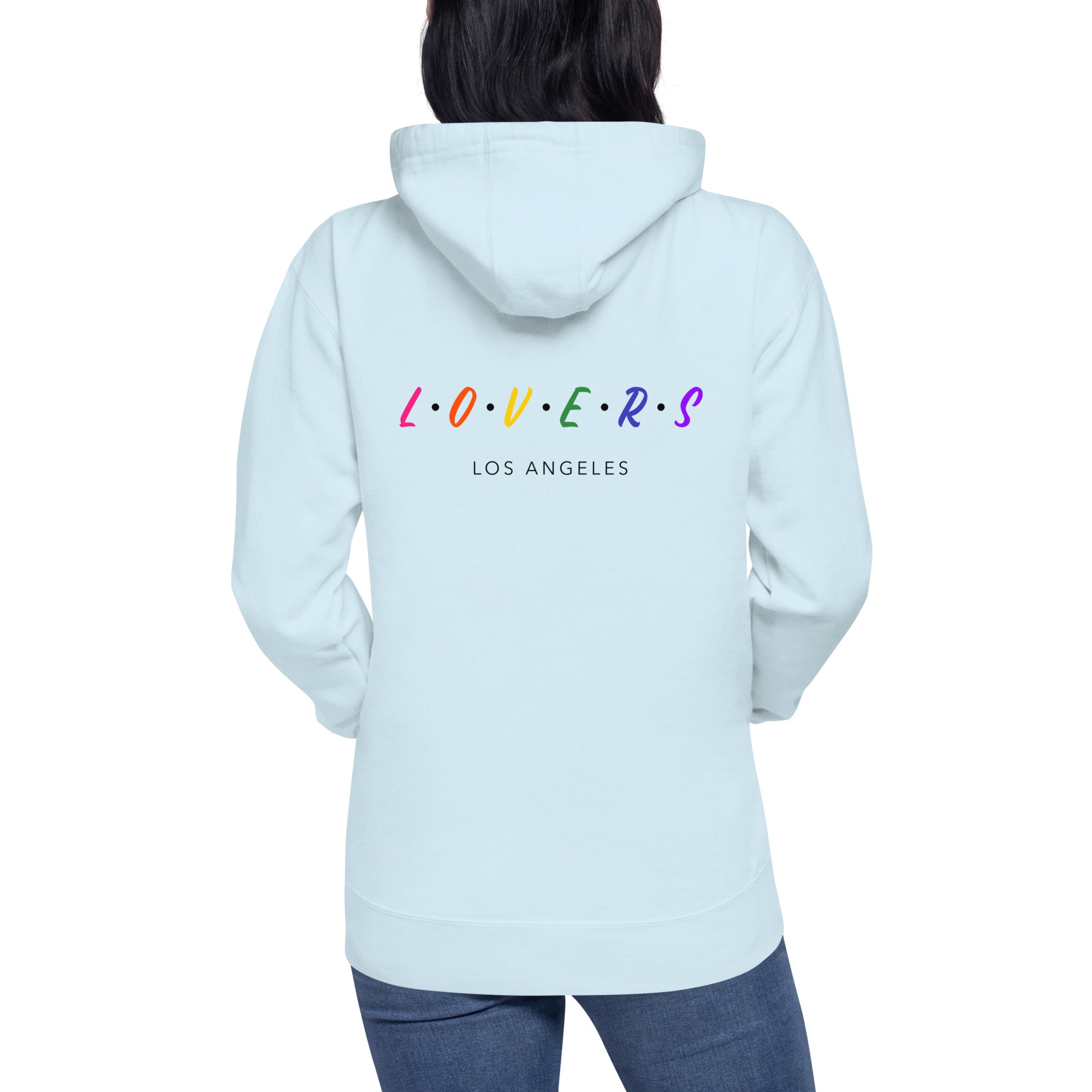 Lovers - Los Angeles - Unisex Hoodie (back print)