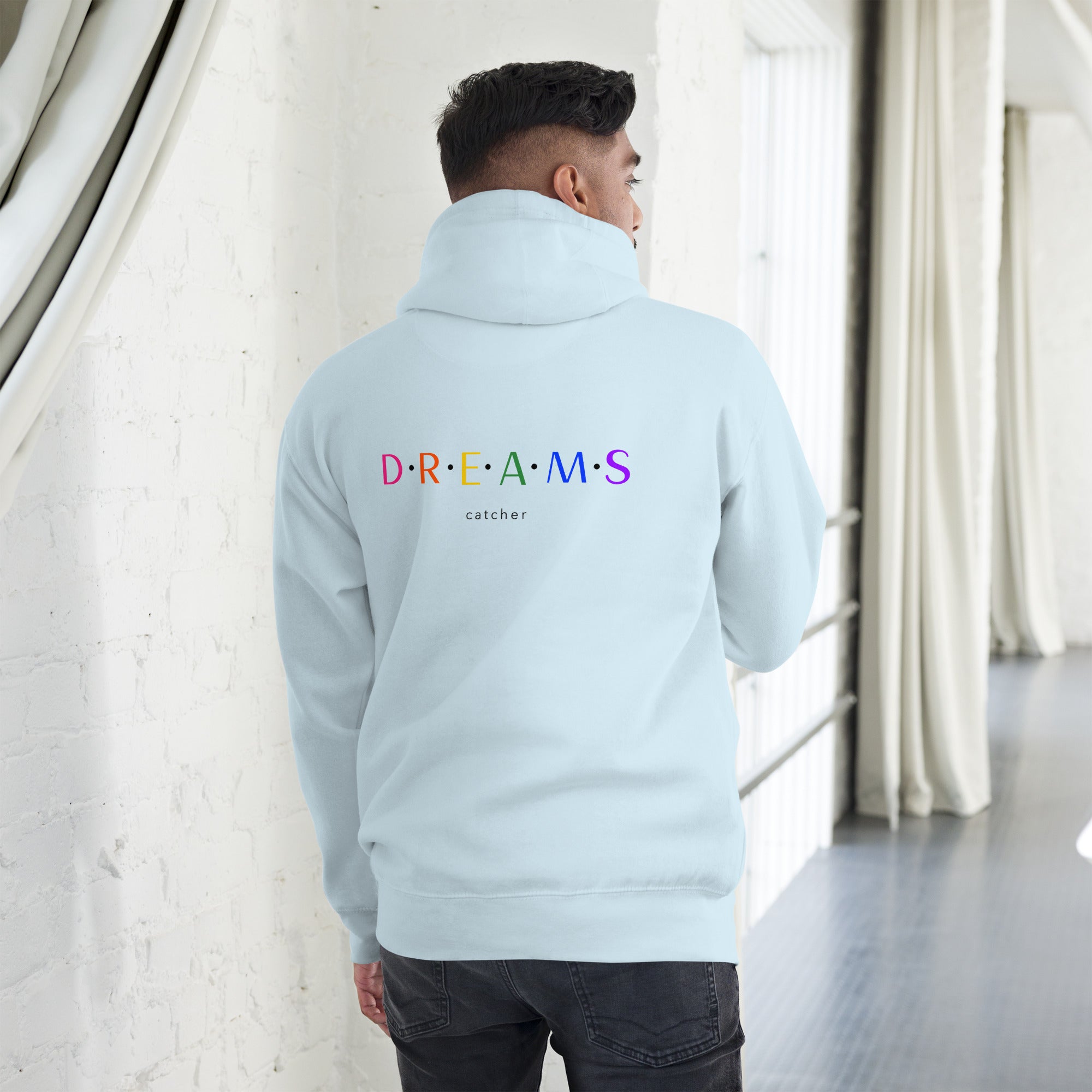 Dreams catcher V - Unisex Hoodie (back print)