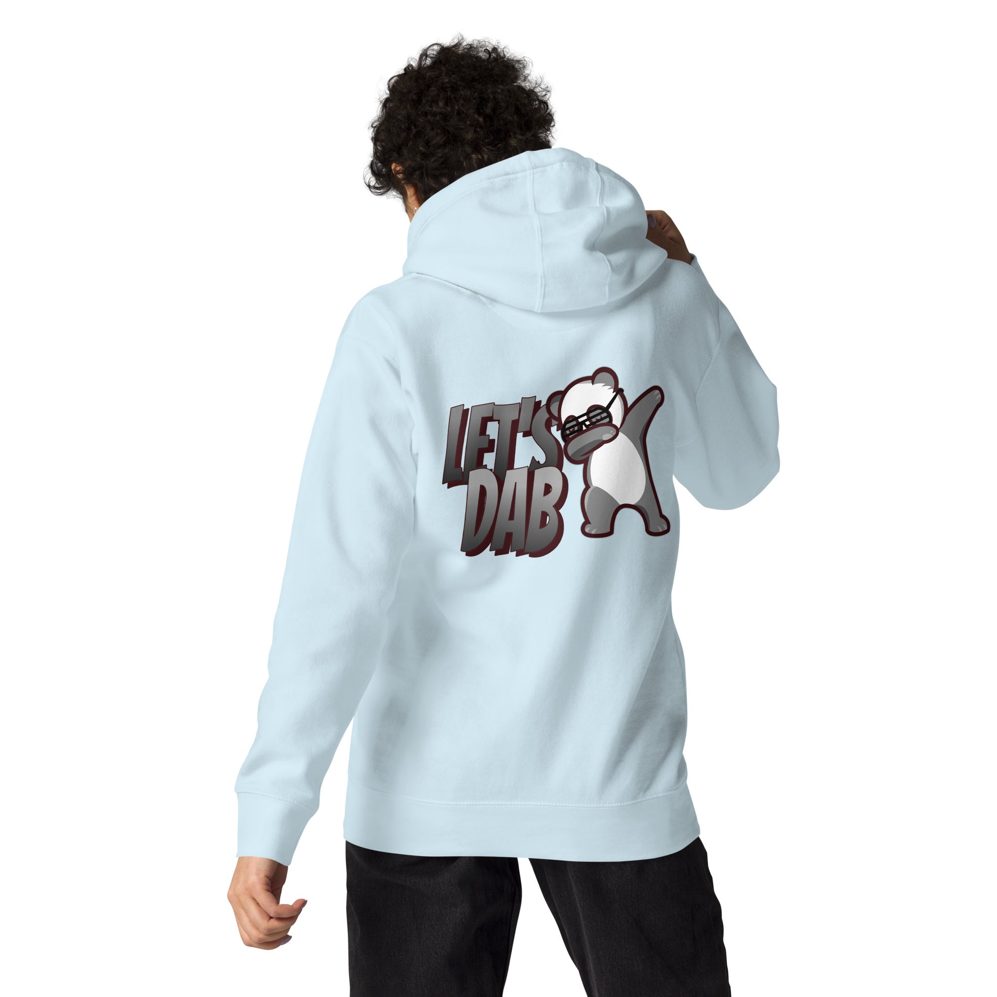 Let's dab - Unisex Hoodie (back print)