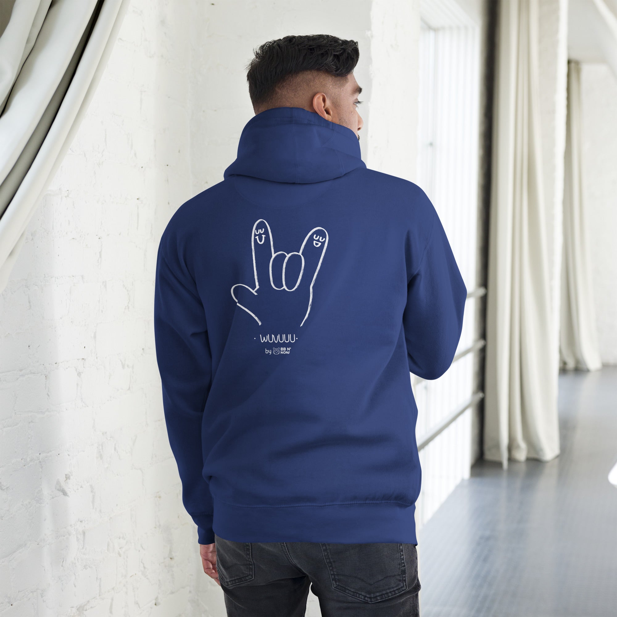 Wuvuuu - Unisex Hoodie (back print)