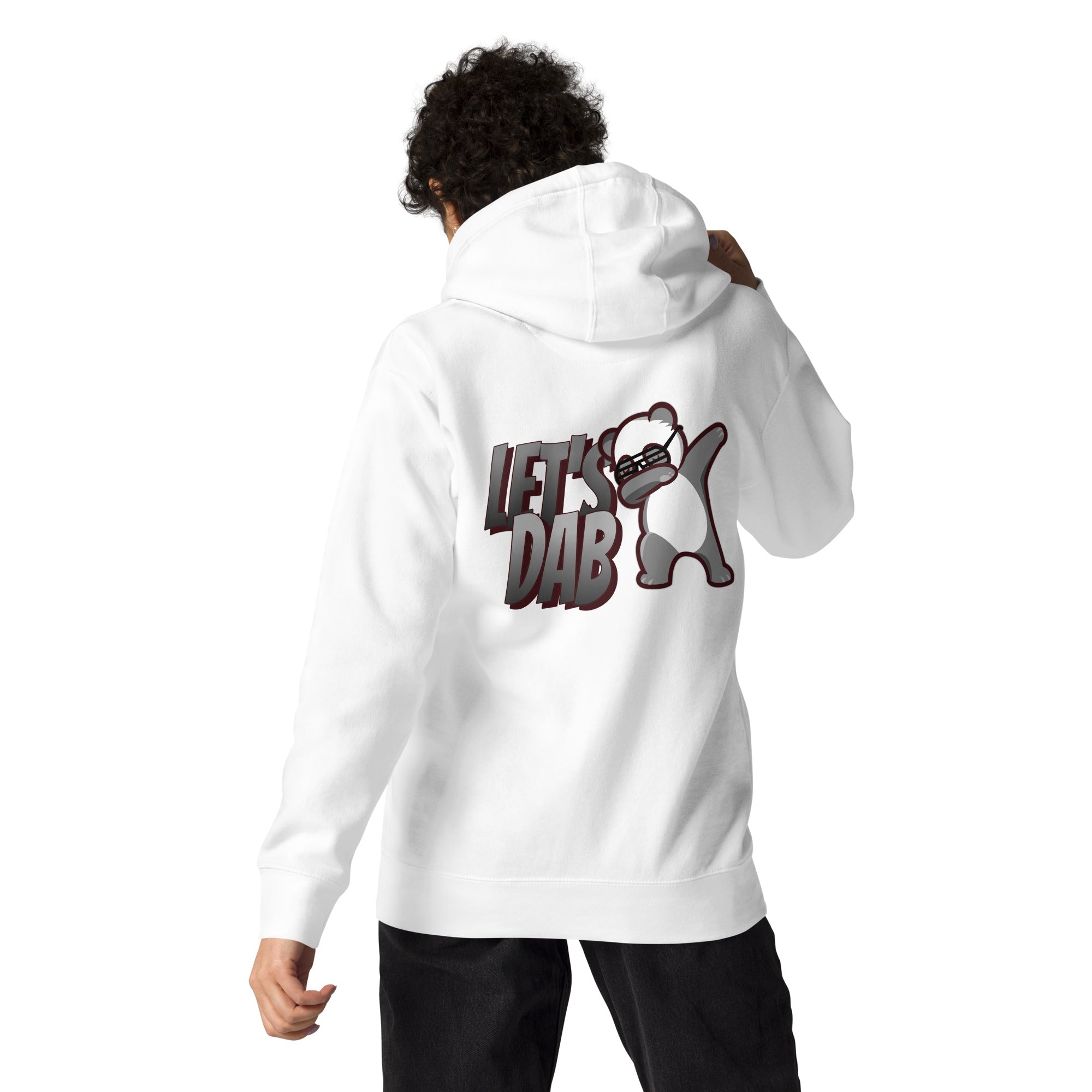 Let's dab - Unisex Hoodie (back print)