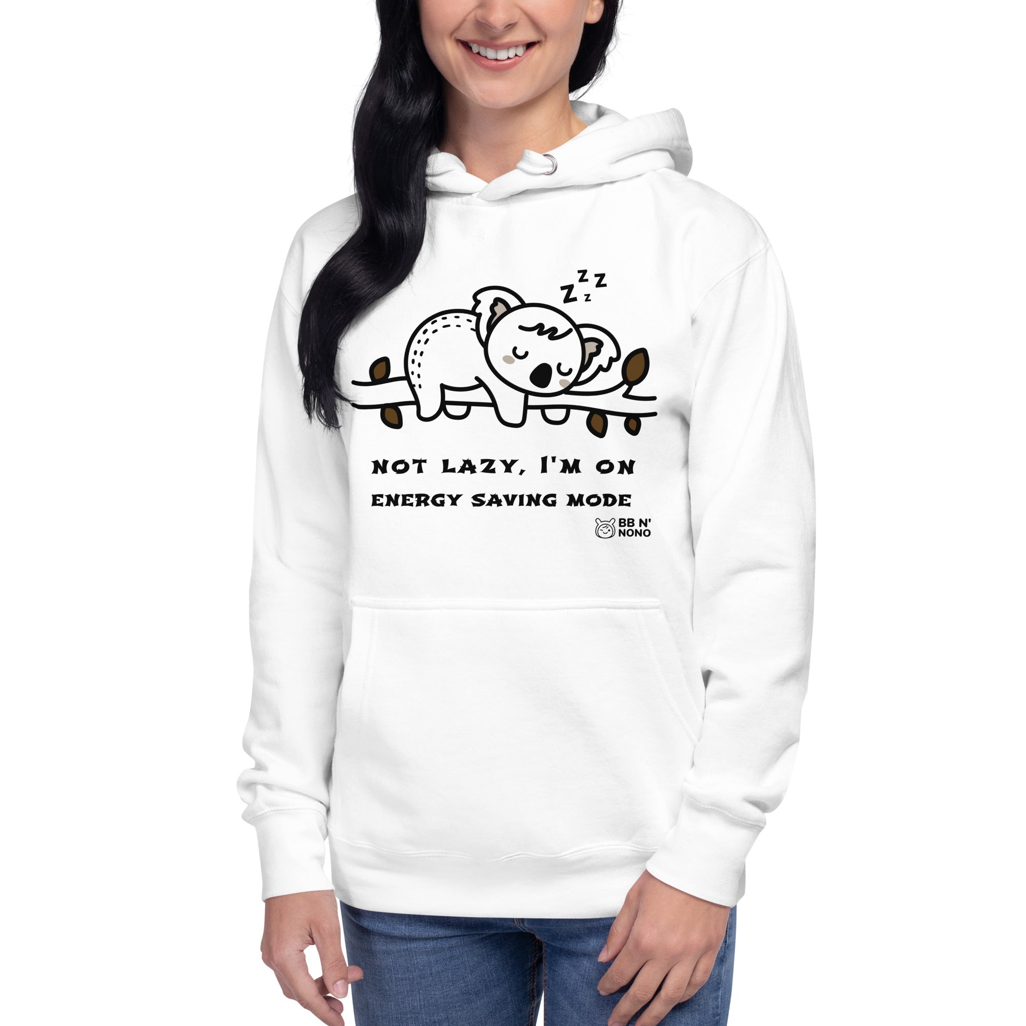Not lazy, I'm on energy saving mode - Unisex Hoodie